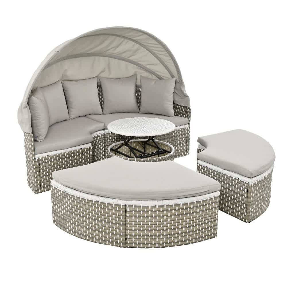 Coolbibila EGON-SECTIONAL-GREY Patio-Sofas-Daybeds - View #4