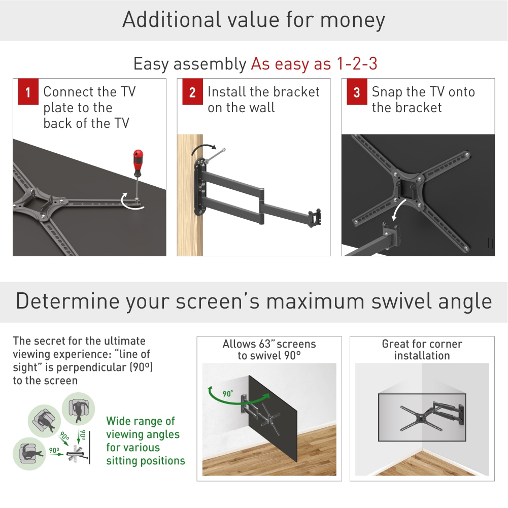 Barkan BM343XL Tv-Mounts - View #3