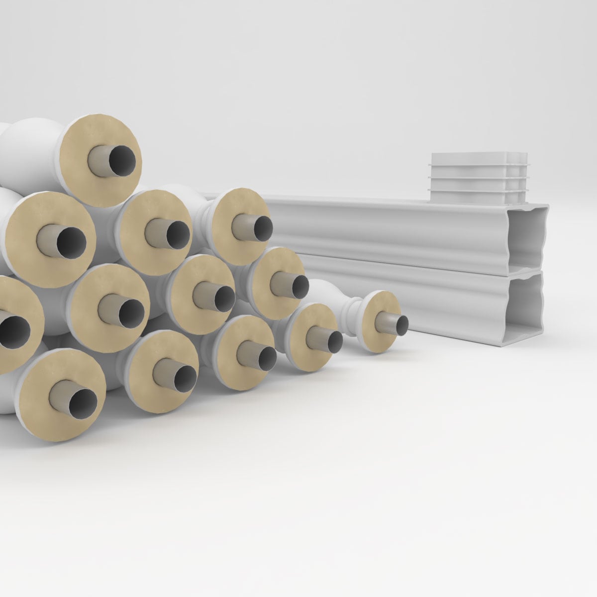 Ekena Millwork BALK32X084AVN railings - View #6
