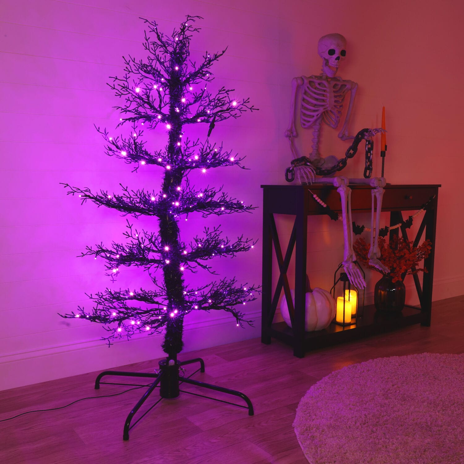 Haunted Hill Farm HH050DANCETR-PUR Halloween-Animatronics - View #10