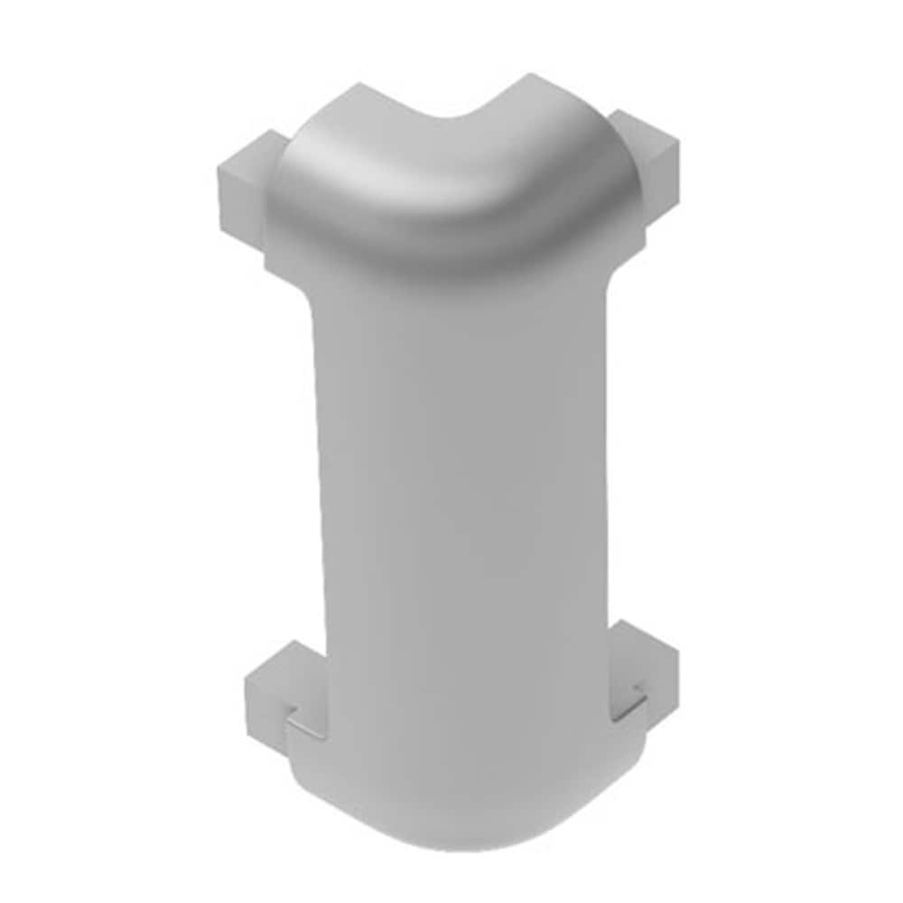 Schluter Systems E90RC100AE39 Rondec-CT 0.375-in W x 1.976-in L Satin anodized aluminum Aluminum Outside corner Tile Edge Trim
