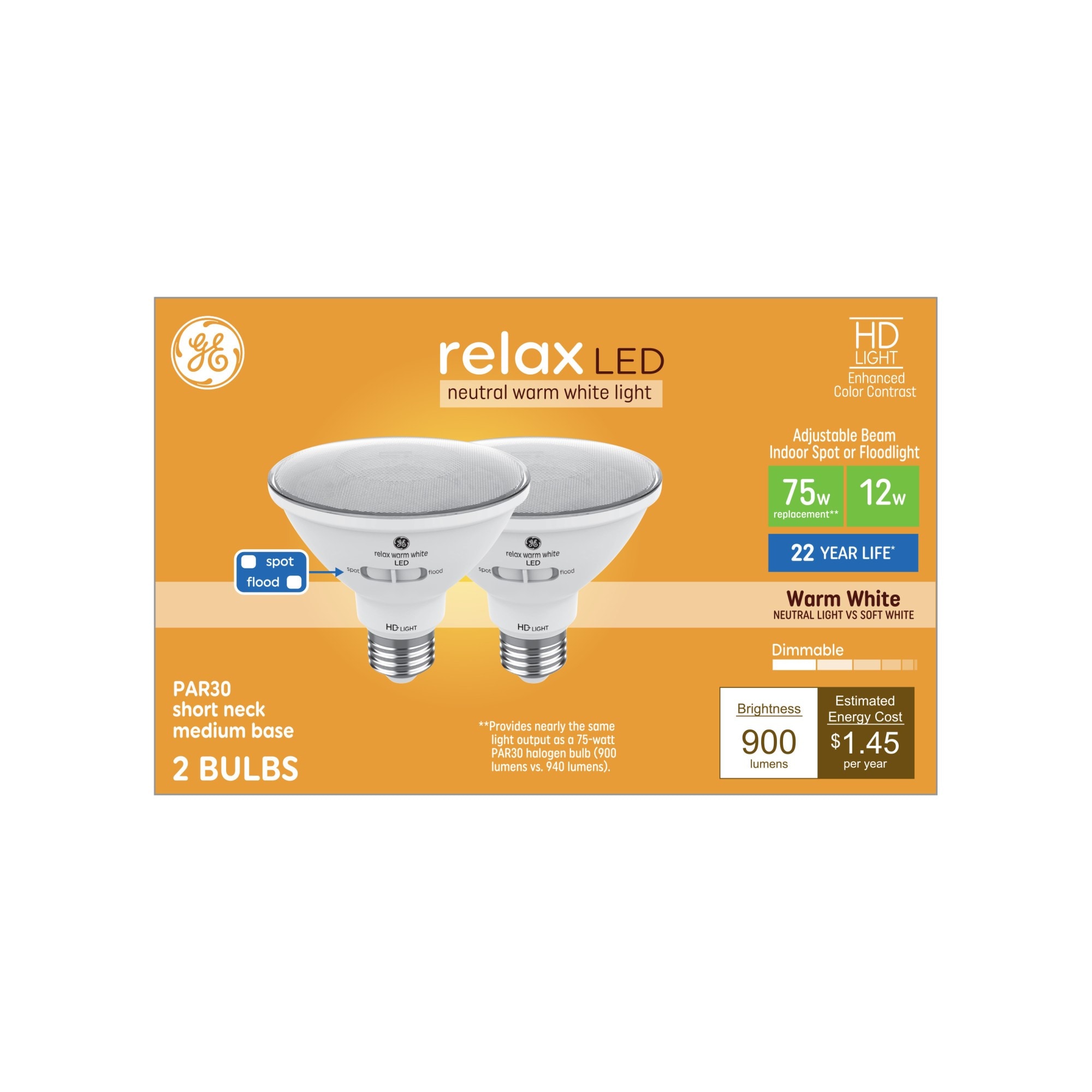 GE 93130763 Led-Flood-Spot-Light-Bulbs - View #4