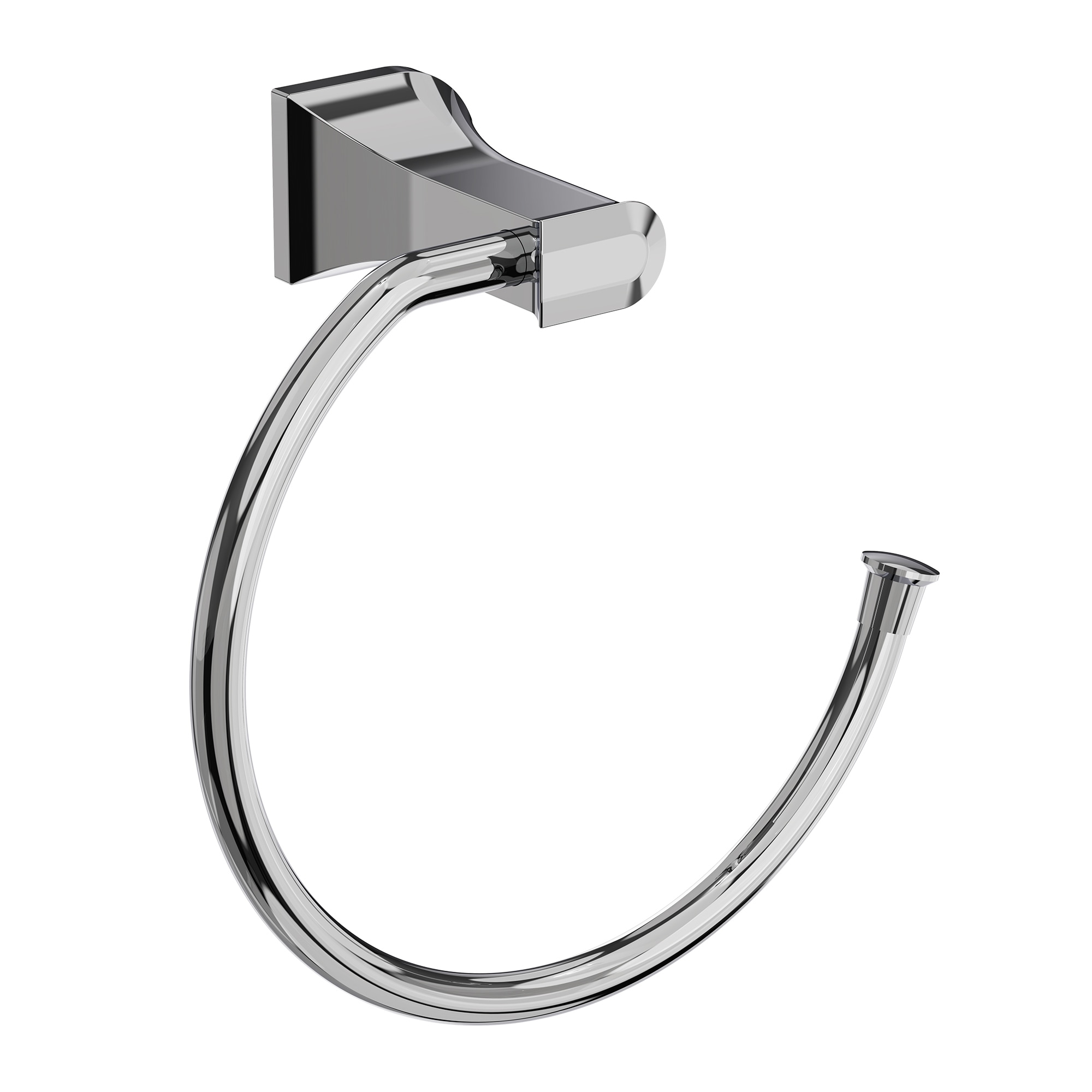 EVERSTEIN  Chrome Wall-Mount Single Stainless Steel Towel Ring
