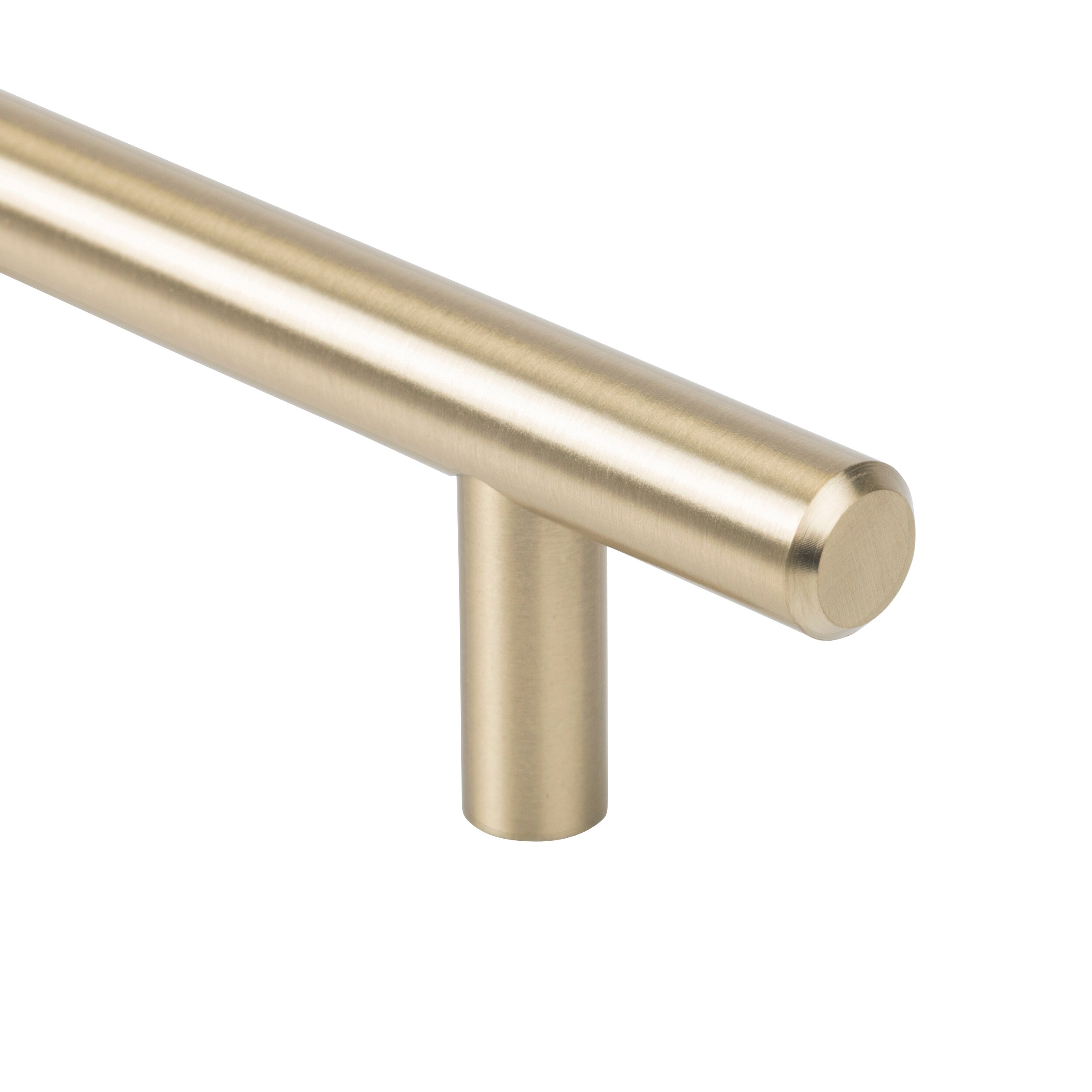 Amerock 3 in. (76 mm) Golden Champagne Cabinet Cup Drawer Pull (10-Pack)  10BX53010BBZ - The Home Depot