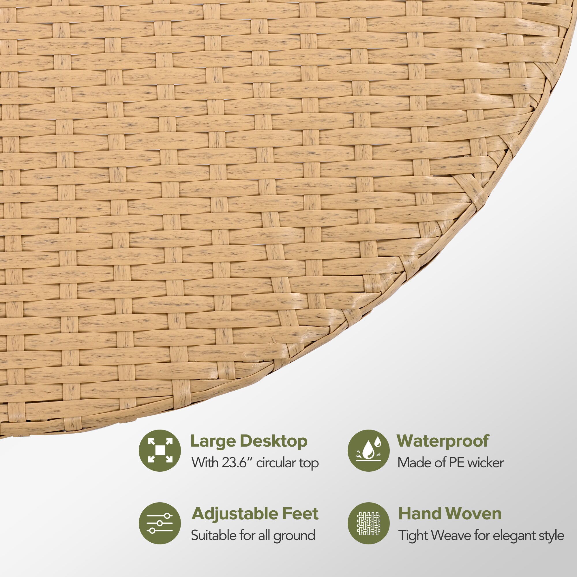 Forclover AL-729GR Patio-Sofas-Daybeds - View #5