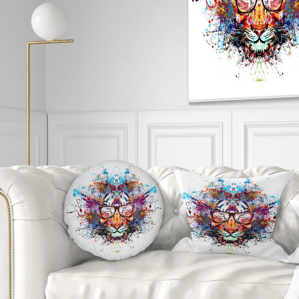 Designart CU13349-12-20 12-in x 20-in White Indoor Decorative Pillow