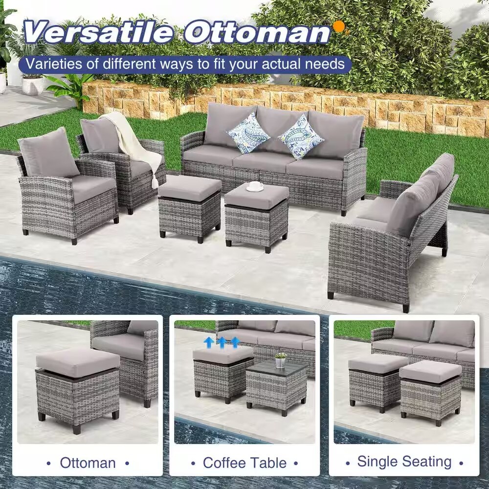 Forclover HYFAS53NY Patio-Conversation-Sets - View #3