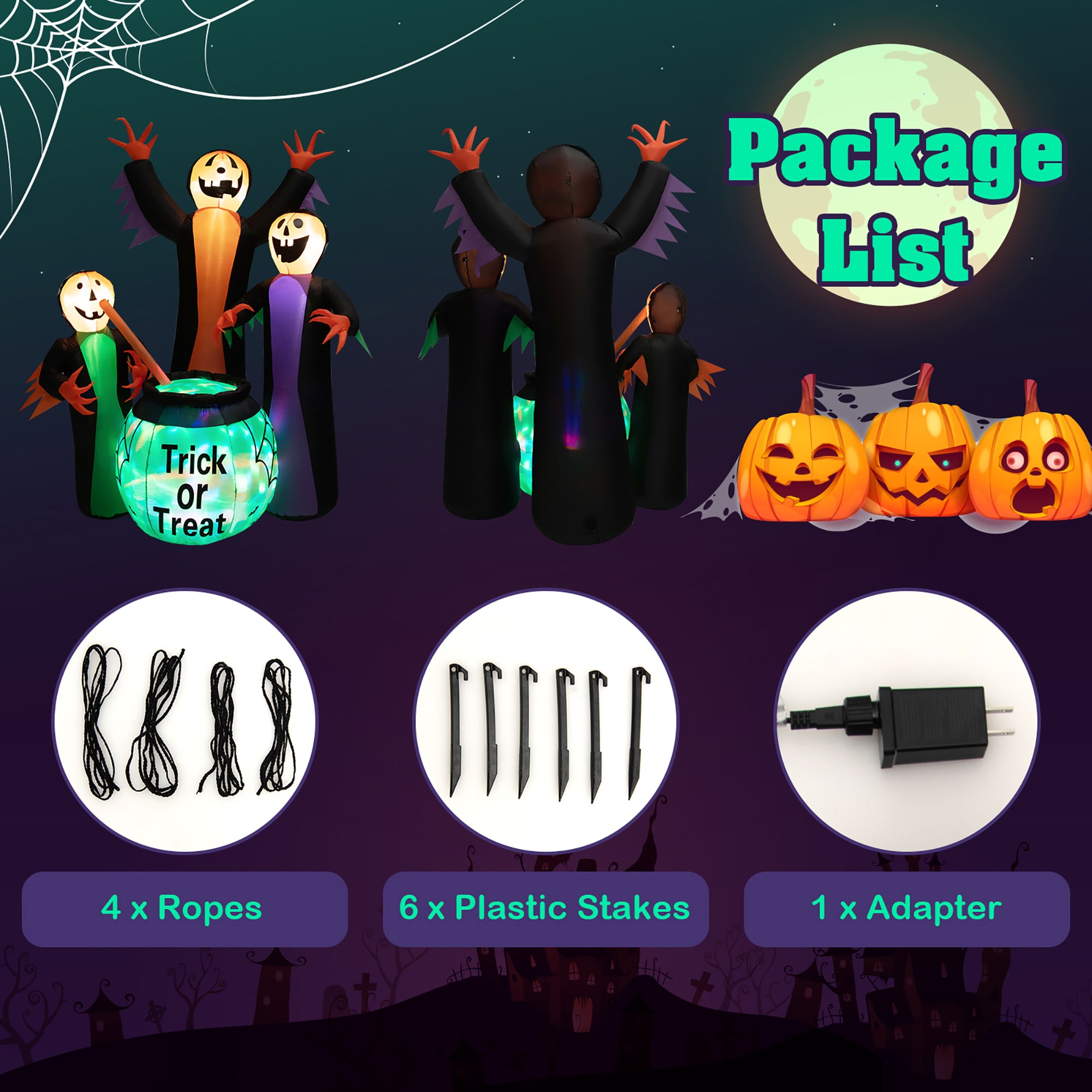 Costway TX10013US Outdoor-Halloween-Decor - View #10