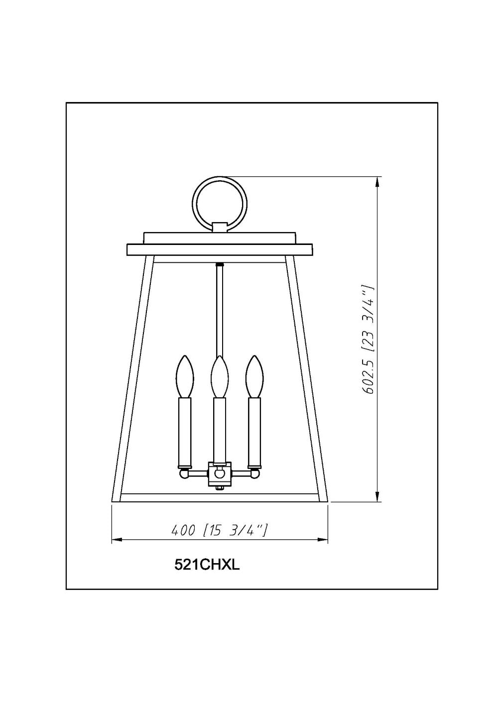Z-Lite 521CHXL-BK Pendant-Lights - View #8