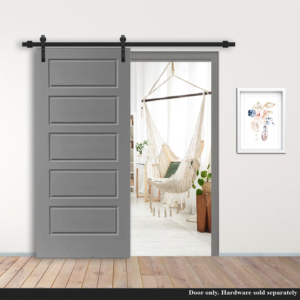 CALHOME DOOR-5PANEL-RS-30SG Barn-Doors - View #2