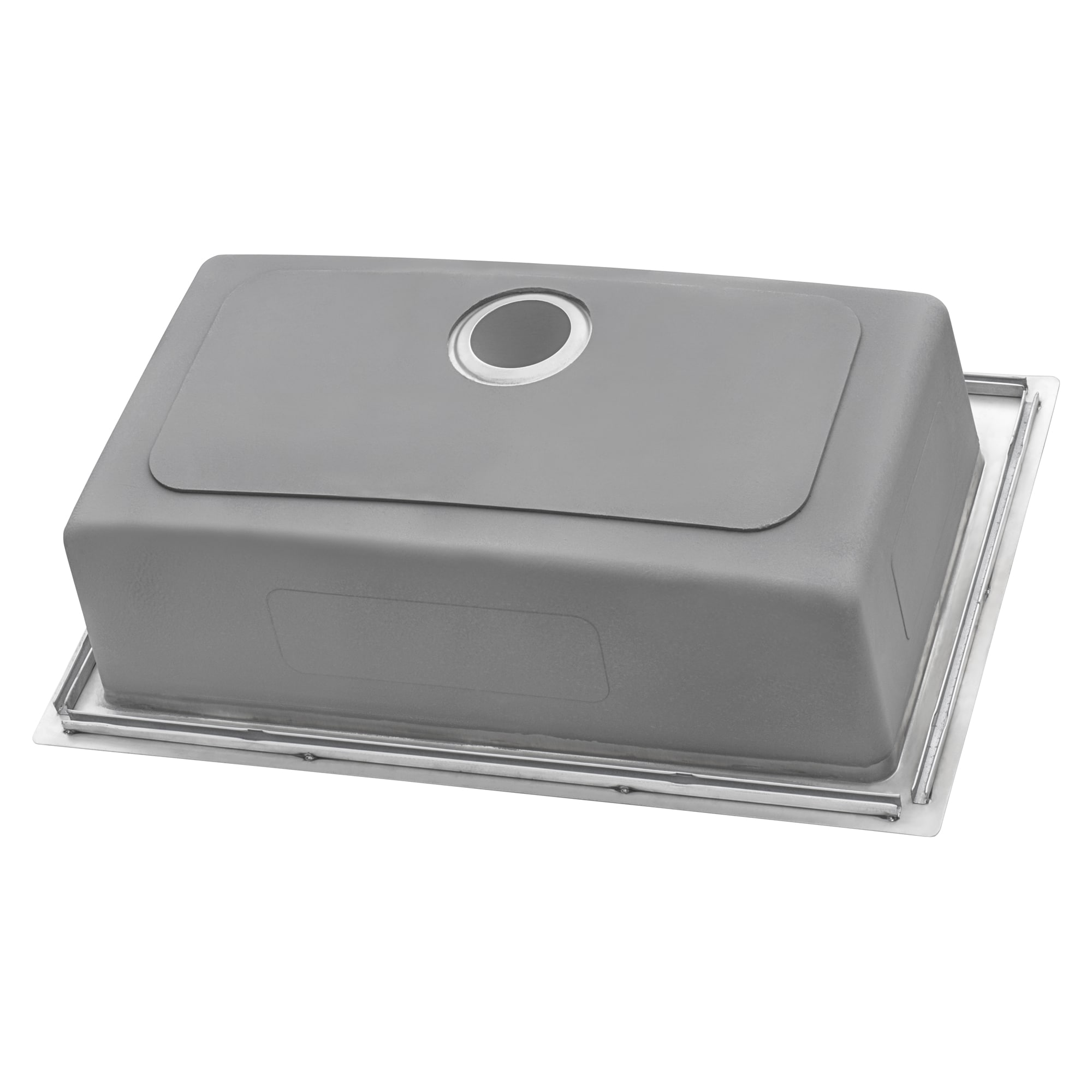 Ruvati 33 x 22 Inch Stainless Steel Drop-In Single Bowl Kitchen Sink
