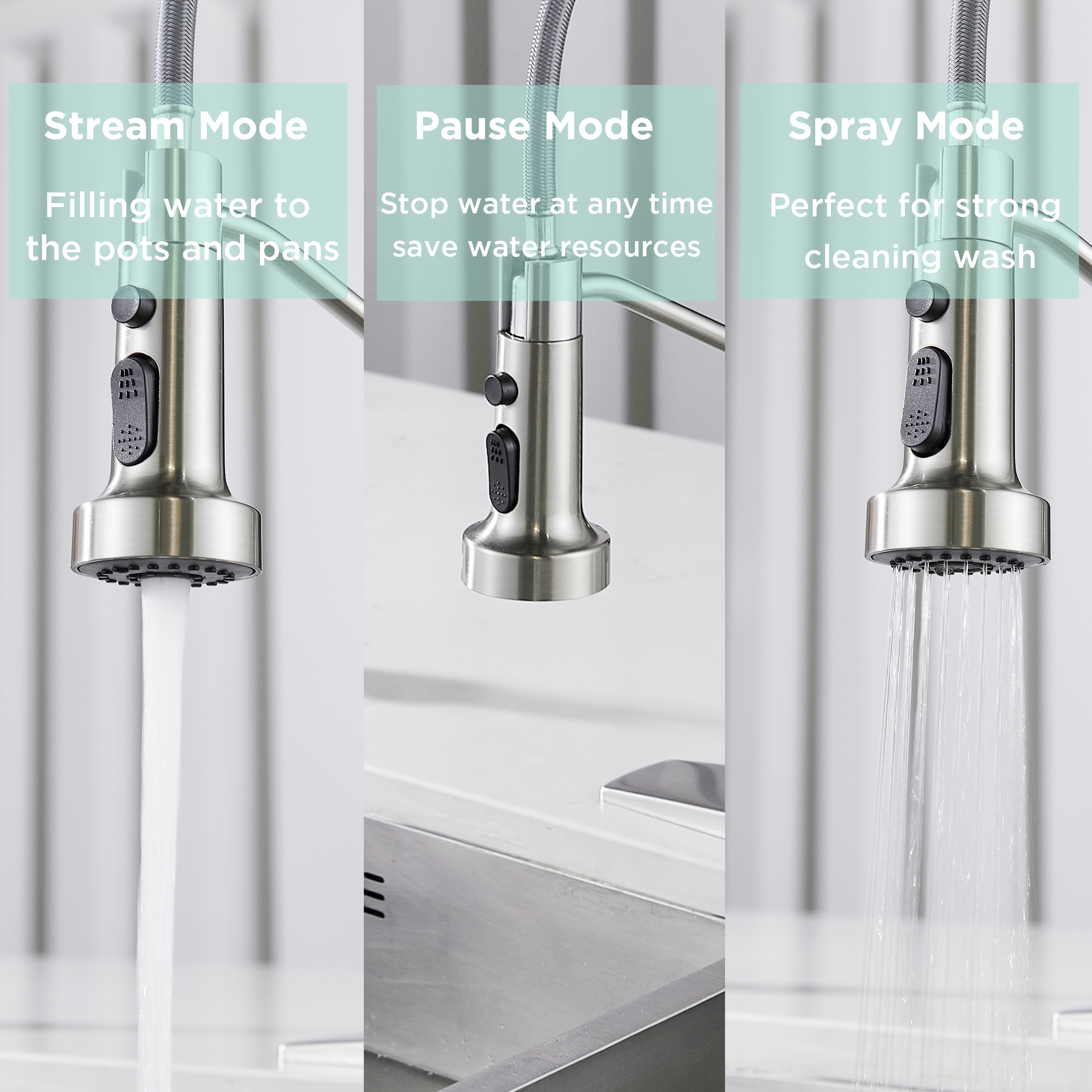 FORIOUS LL0027BN Kitchen-Faucets - View #4
