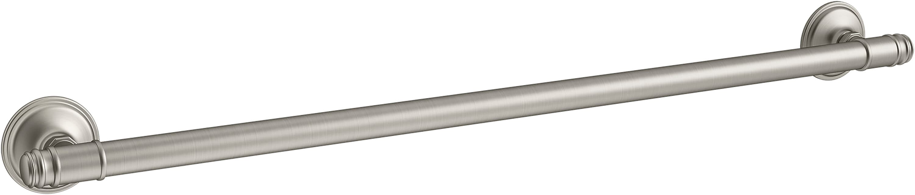 KOHLER K-26506-BN Eclectic 36-in Vibrant Brushed Nickel Wall mount Grab Bar ( 300-lb Weight Capacity )
