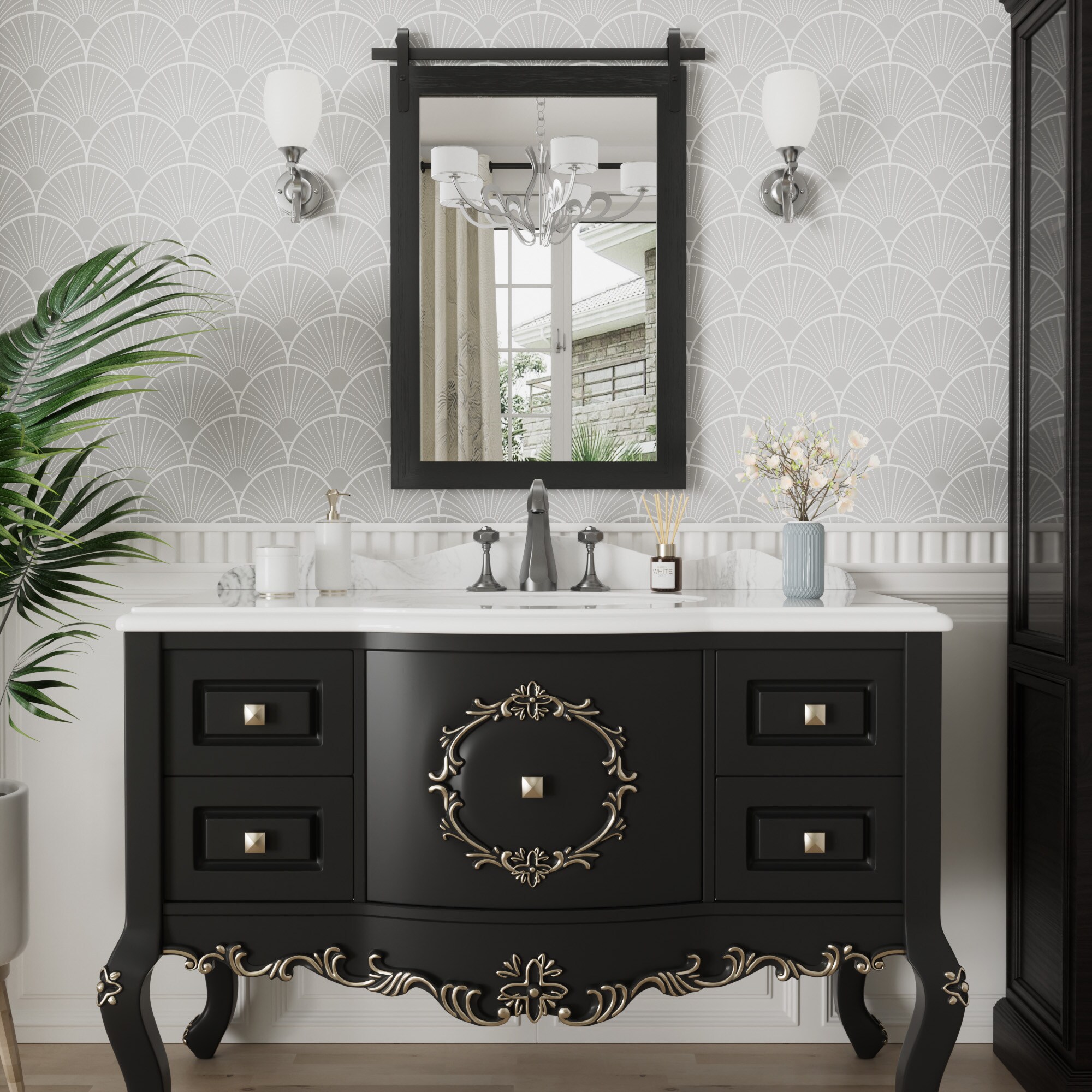 Clavie LS-18261-FRBL Decor-Mirrors - View #7