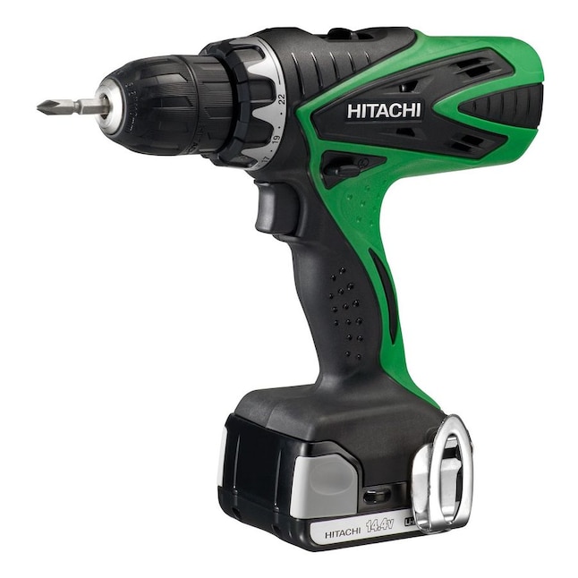 mannelijk camouflage creëren Hitachi 14.4-volt 3/8-in Drill (Charger Included) at Lowes.com