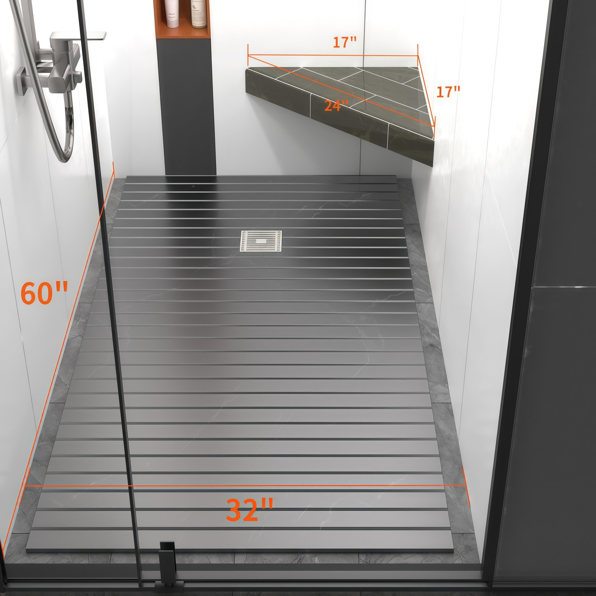 Numhew NHWILL3273 Bath-Safety-Seats-Benches - View #2