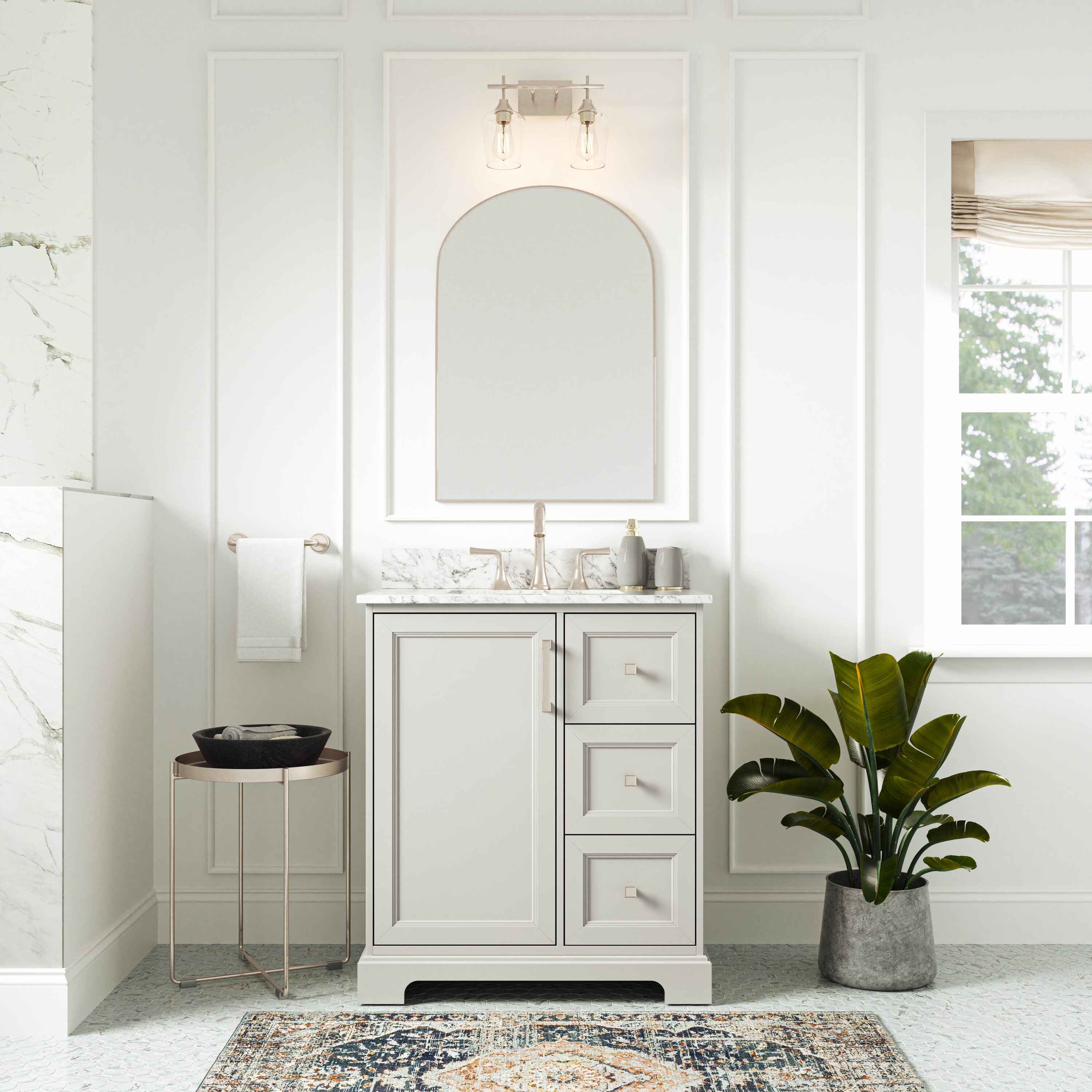 allen + roth LWS30TSVG Bath-Vanity-Combo - View #7