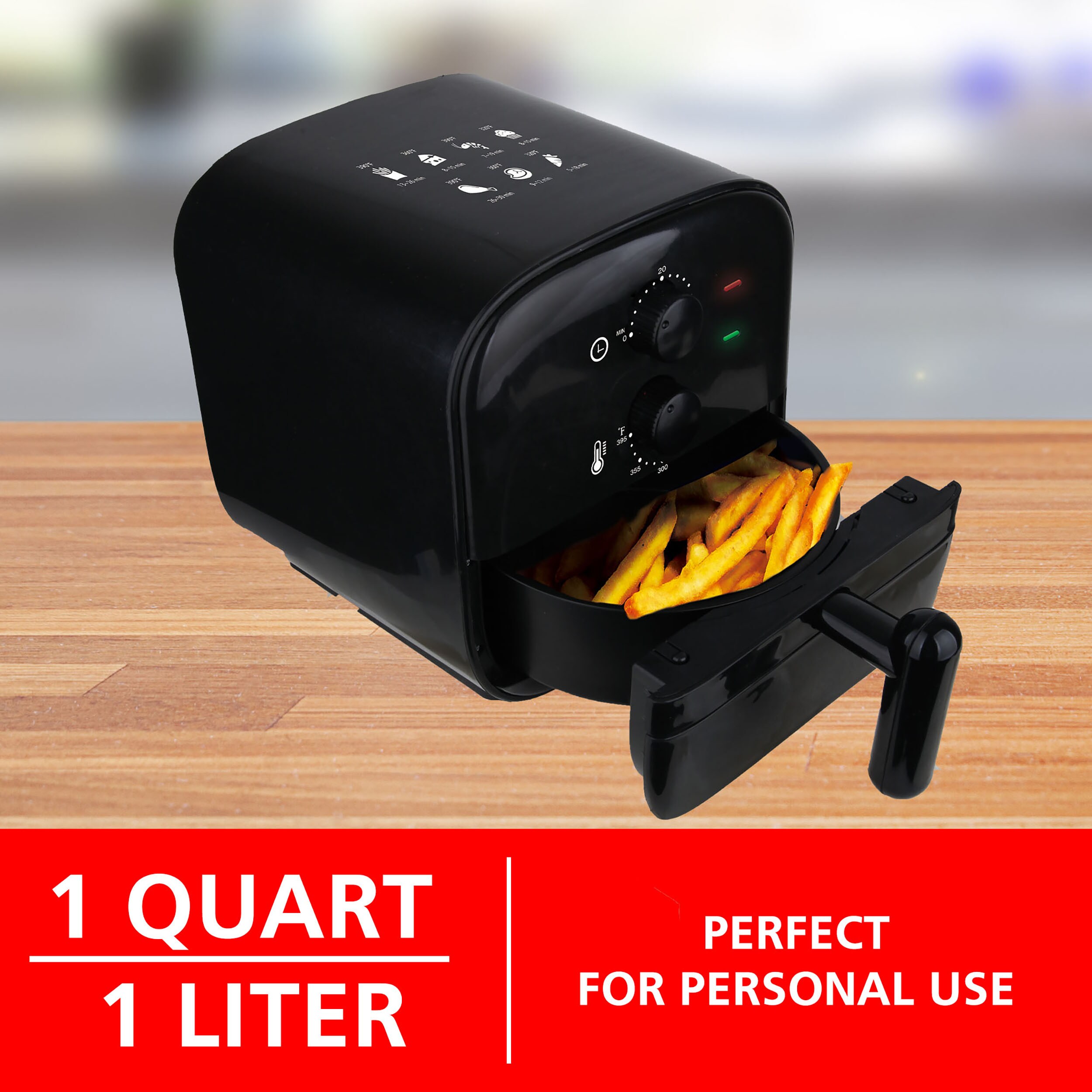  Mini Air Fryer 700-Watt Small Airfryer Personal