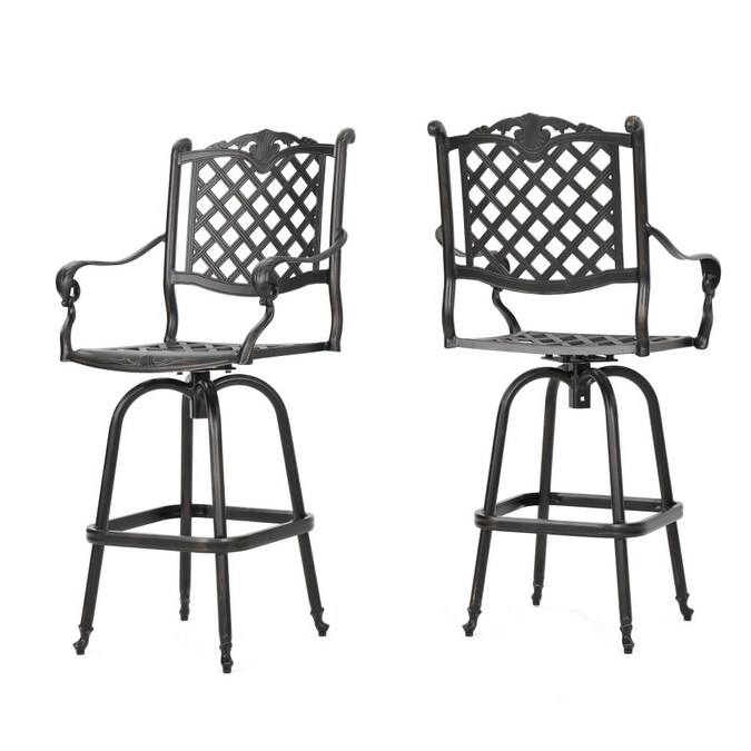 Bar Stool In The Patio Chairs, Aluminum Outdoor Bar Stools
