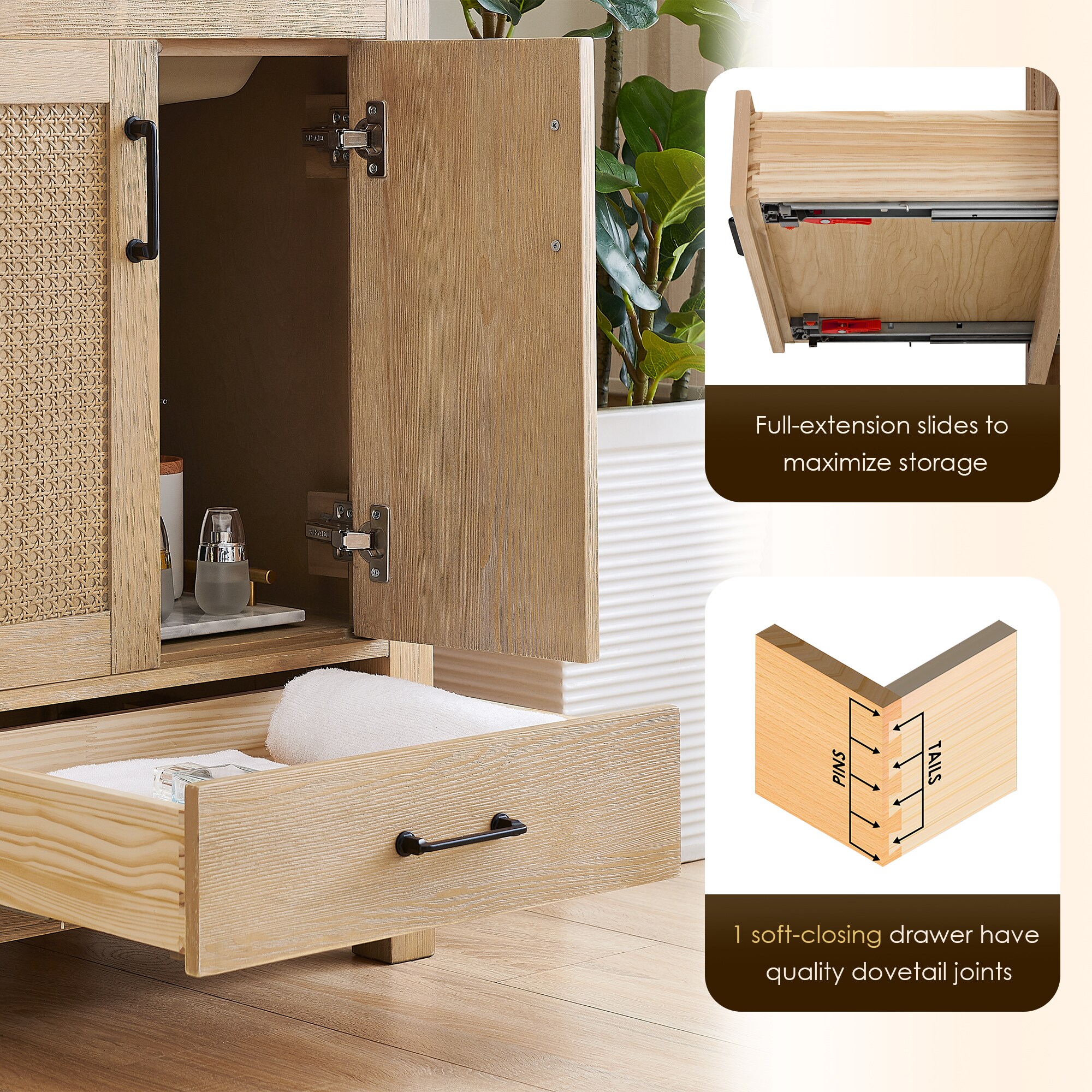 Altair 572024-LB-WH-NM Bath-Vanity-Combo - View #9