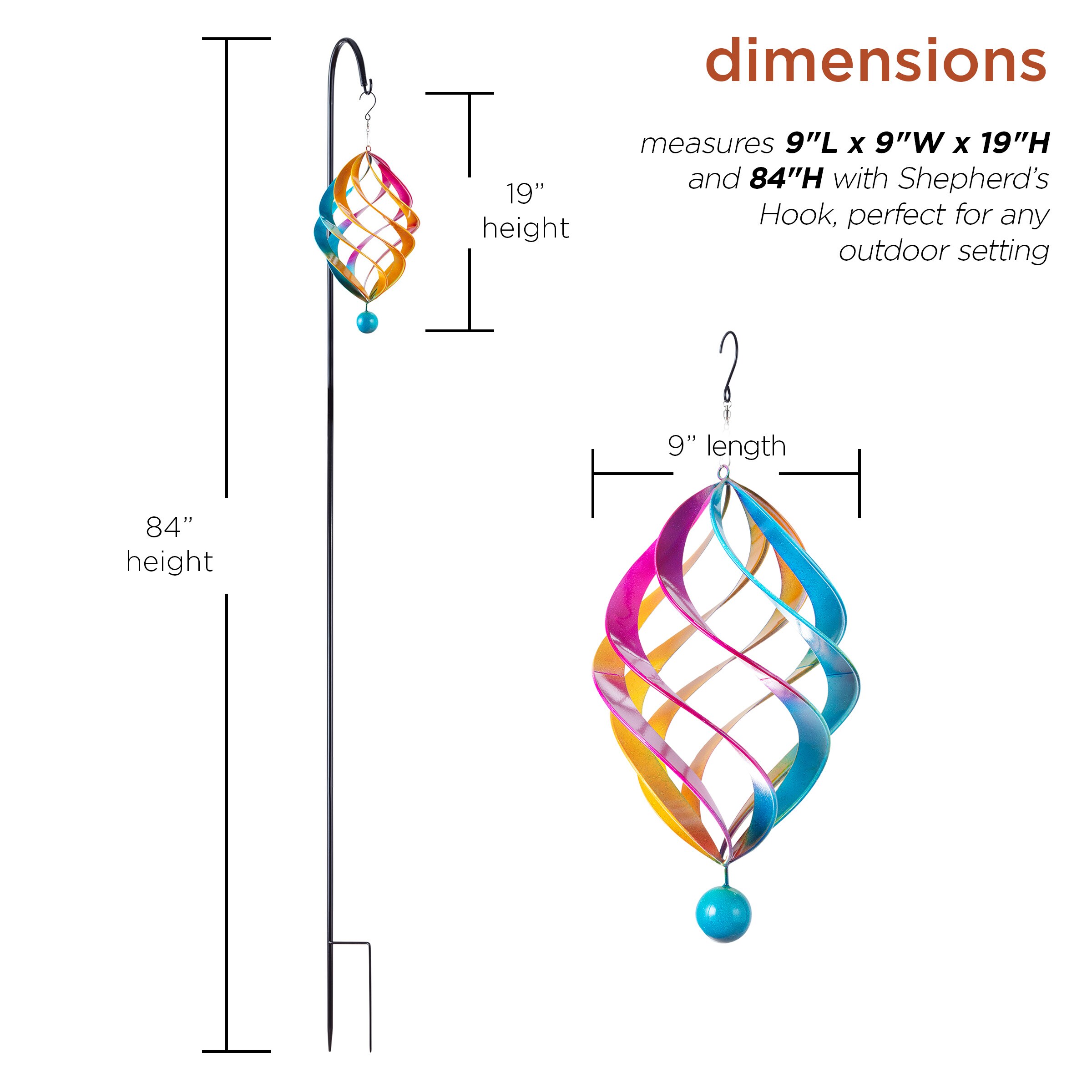 Alpine Corporation BVF236 Wind-Spinners - View #3