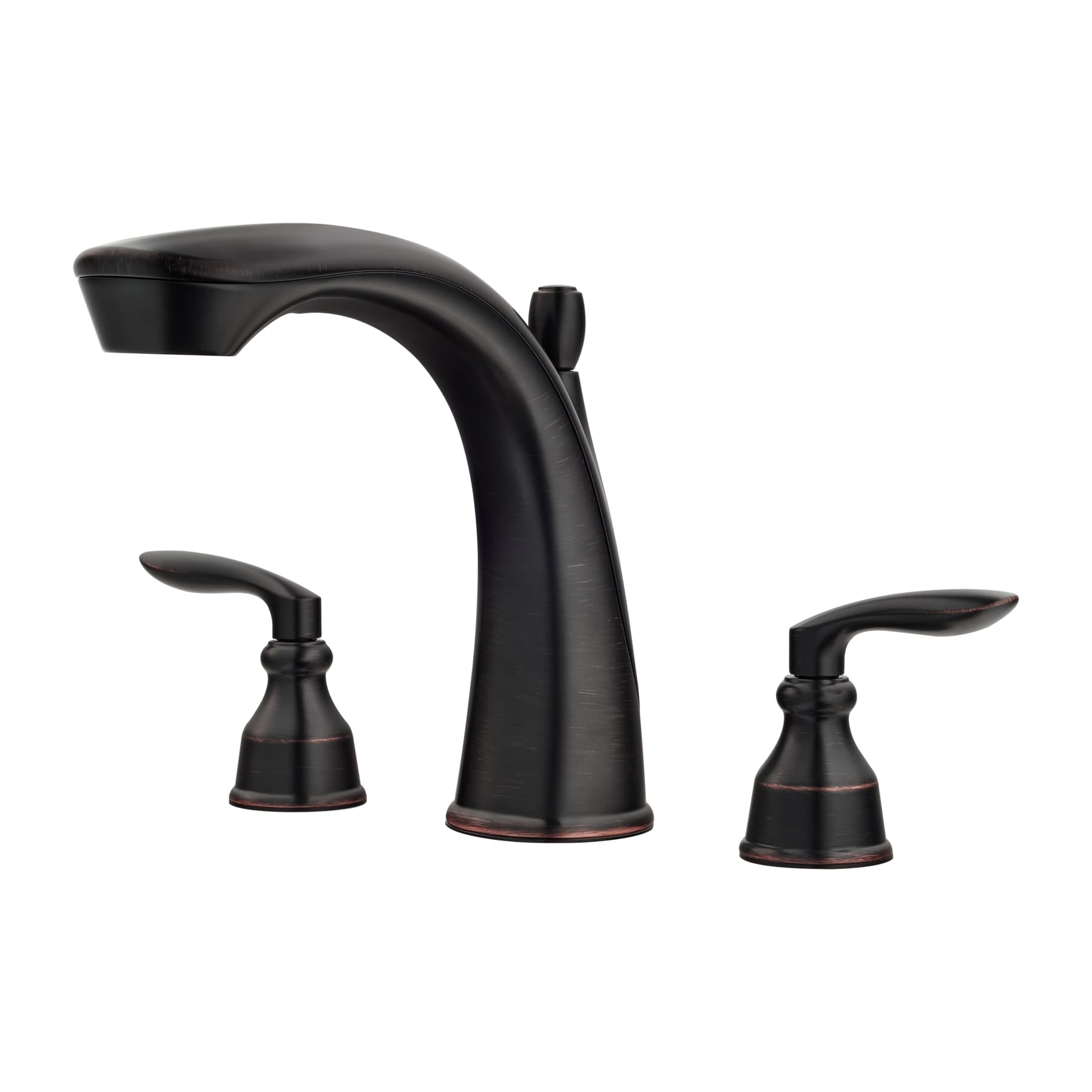Pfister RT6-5CB1Y Avalon Tuscan bronze 2-handle Deck-mount Roman High-arc Bathtub Faucet