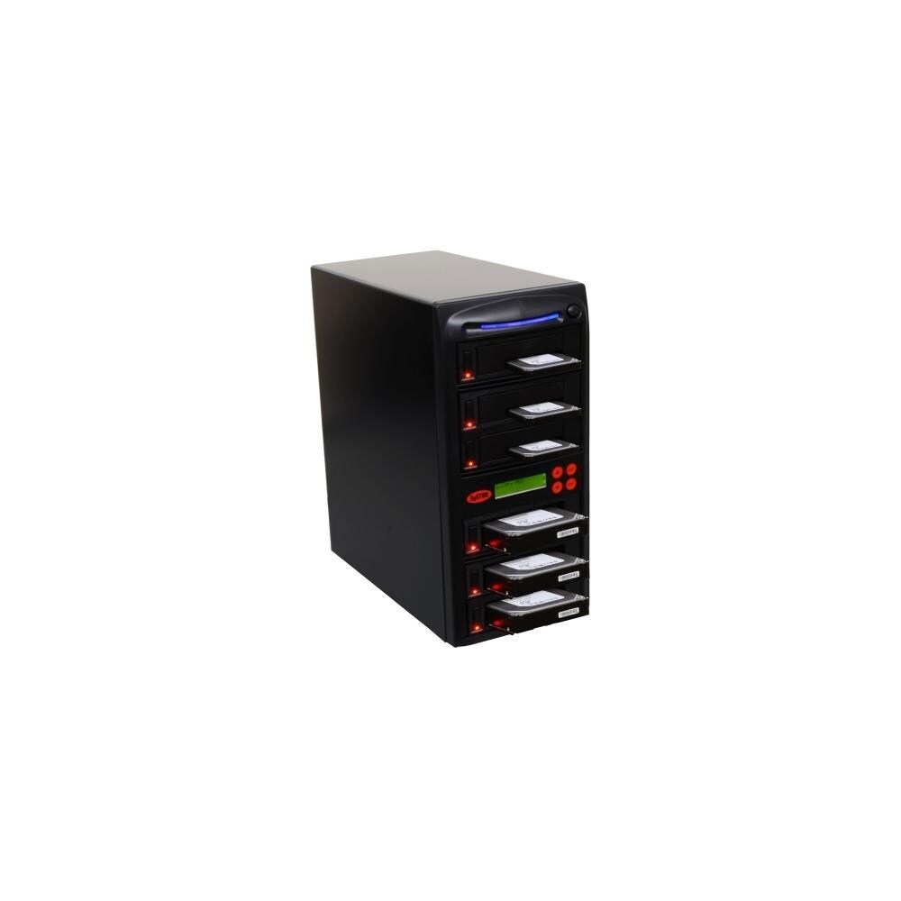  PRDU554 Systor 1:5 SATA 2.5-" and 3.5-" Dual Port/Hot Swap Hard Disk Drive/Solid State Drive (HDD/SSD) Duplicator/Sanitizer- High Speed (150MB/sec)