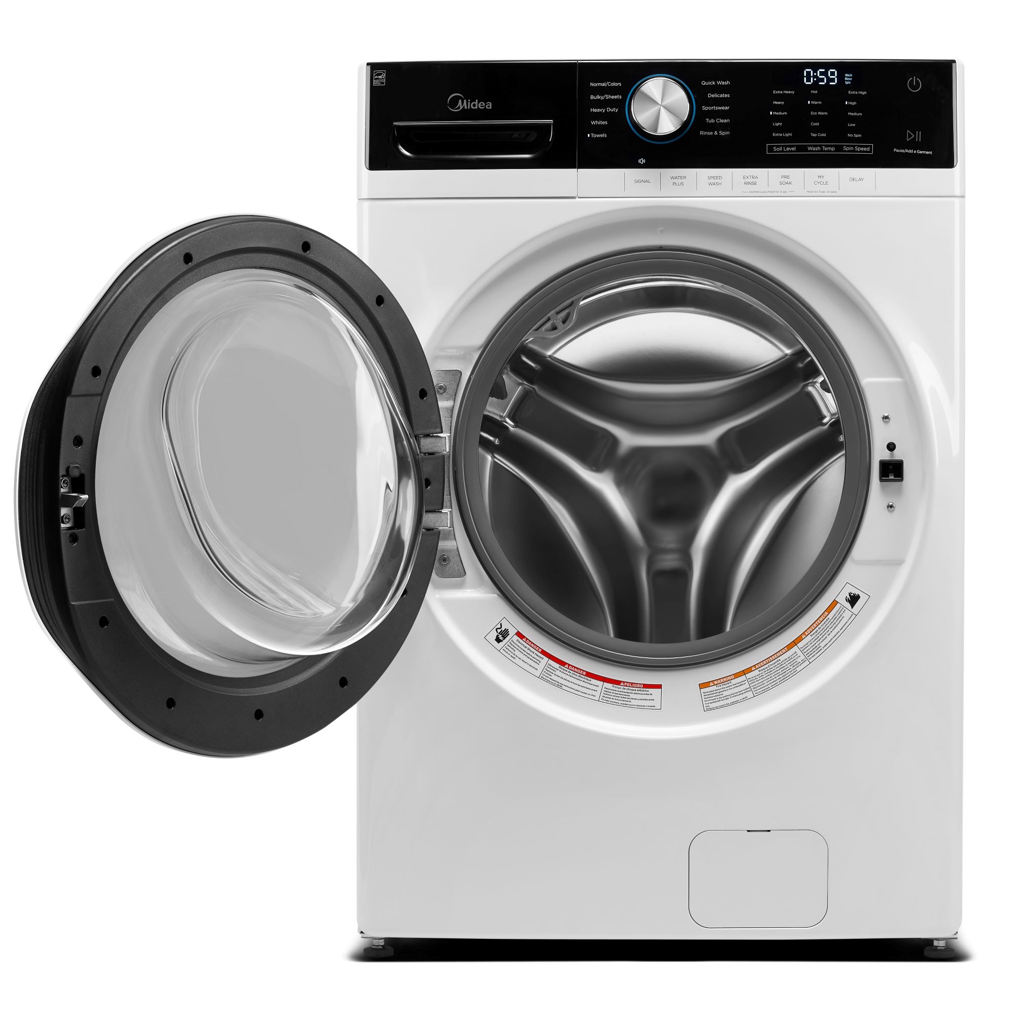 Buy Midea 7 kg Fully Automatic Front Load Washing Machine with Heater online