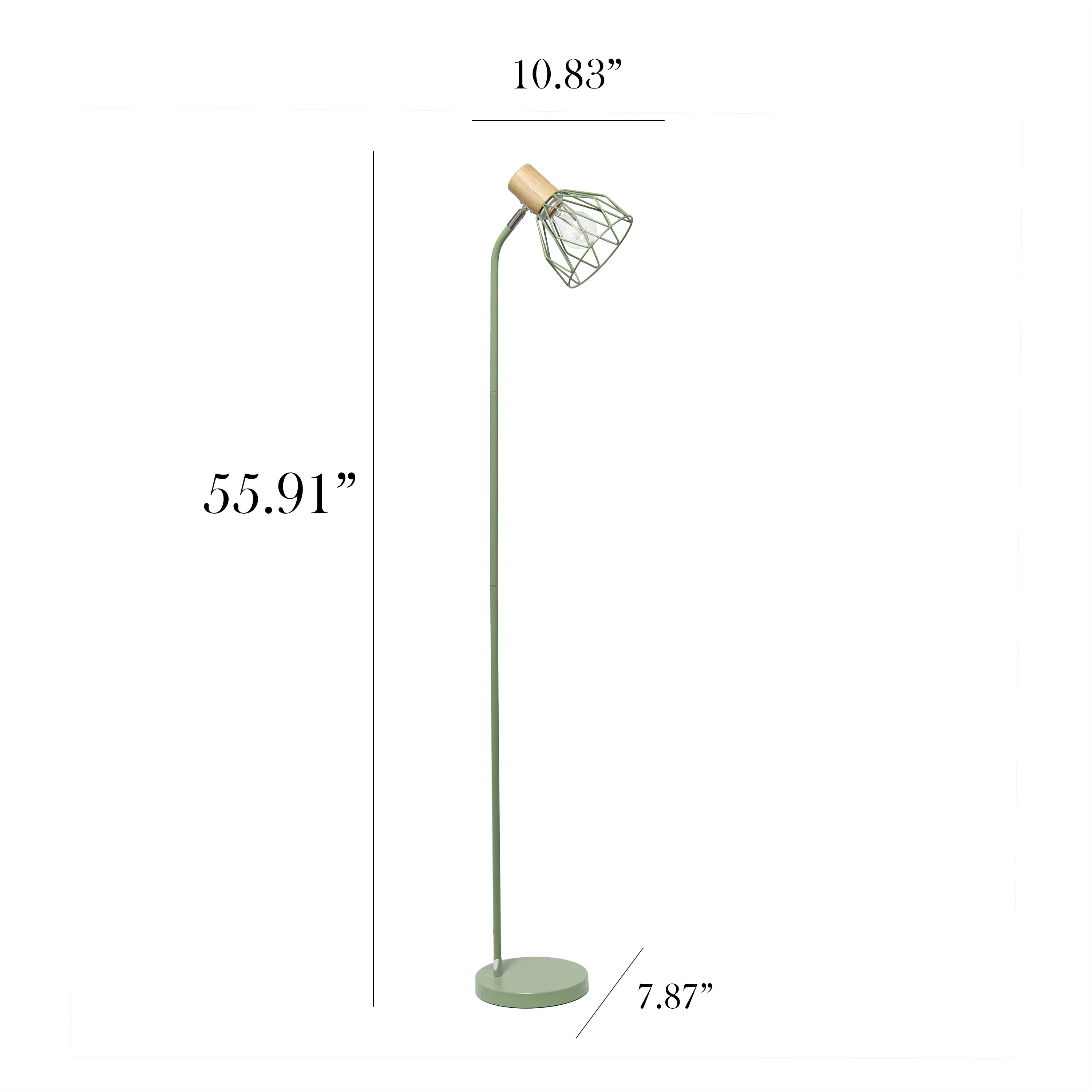 Simple Designs LF2019-GRN floorlamps - View #3