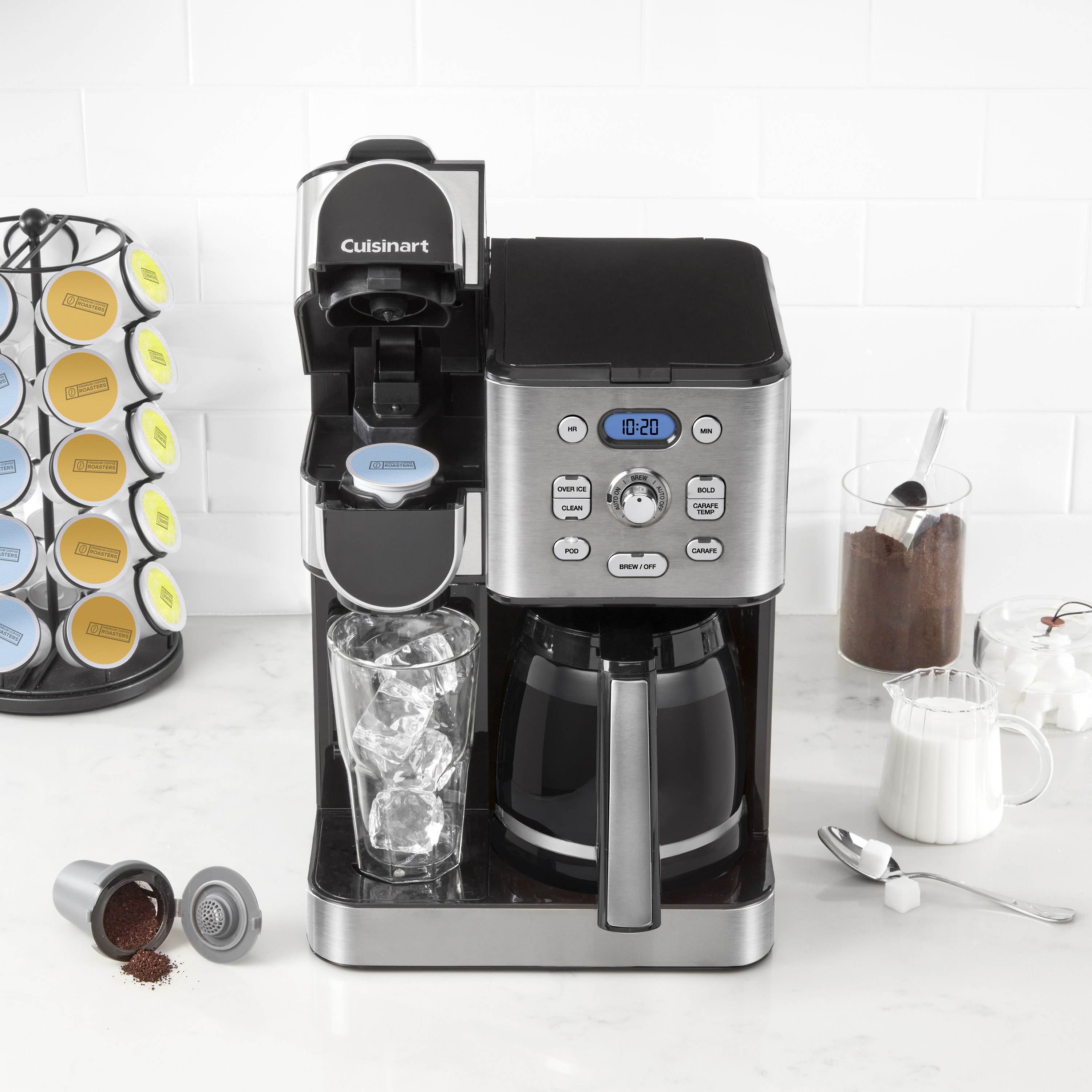 Cuisinart 12-Cup Programmable Combination Coffee Maker with Automatic ...