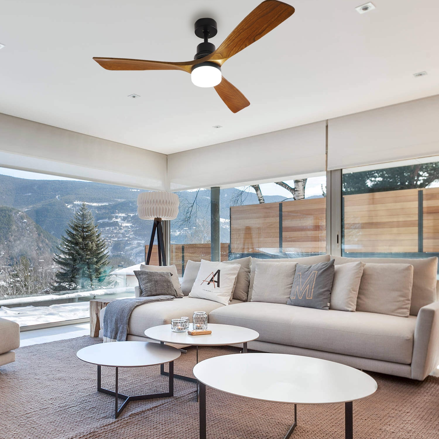 ExBrite LWYFZPFL5202BR Ceiling-Fans - View #5