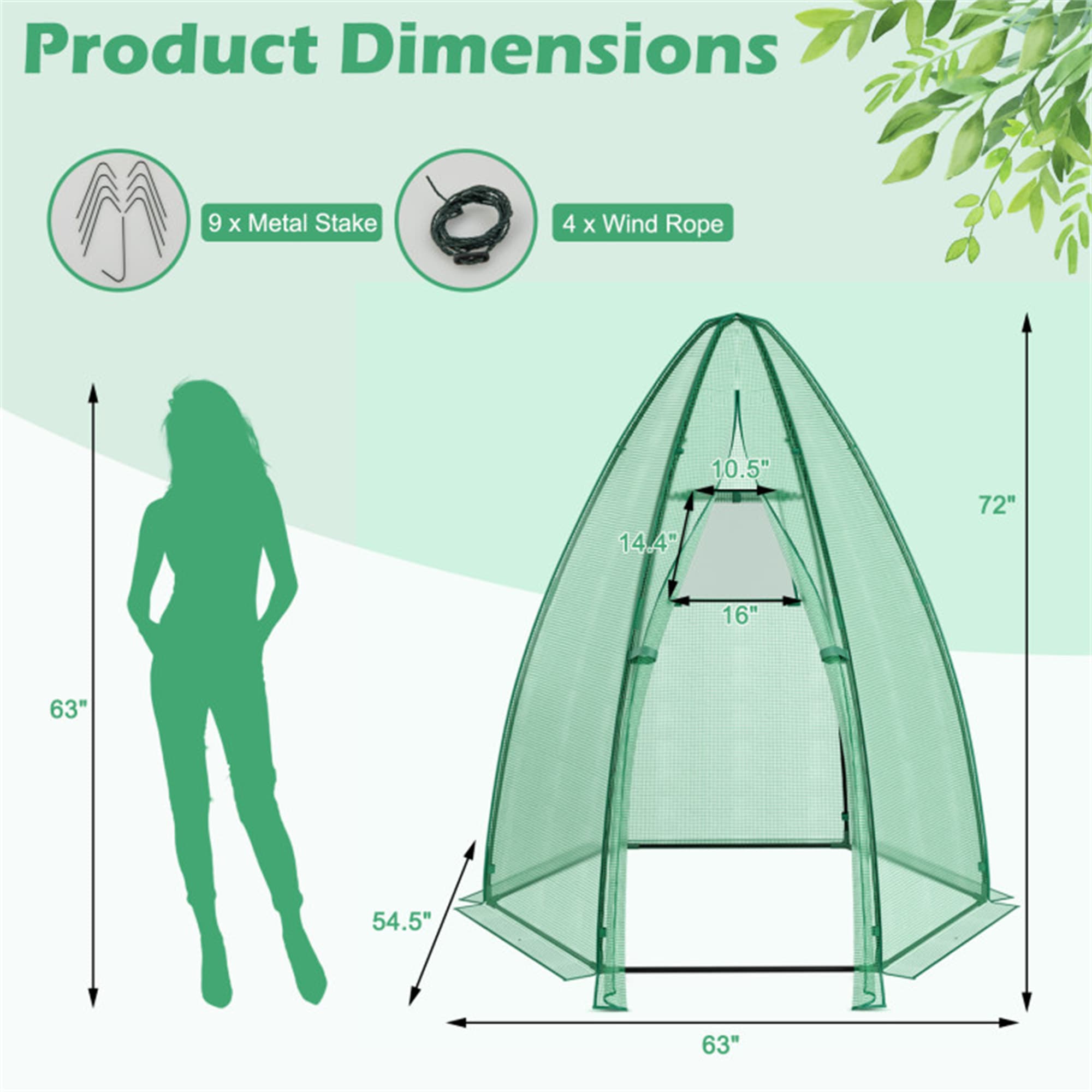 BABOOM BOM-253959-CO greenhouses - View #3