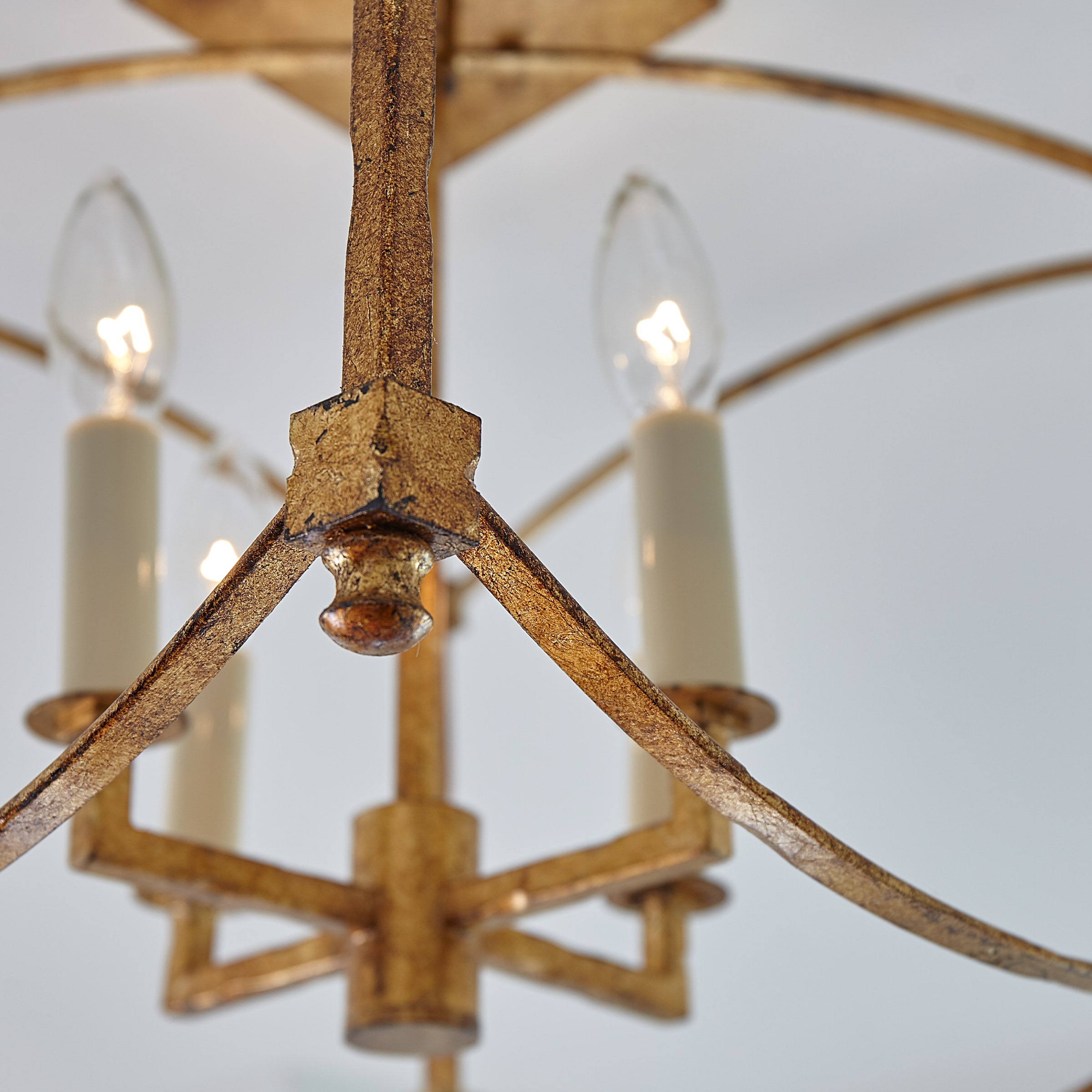 Generation Lighting Thayer 1-Light 14.375-in Antique Gold