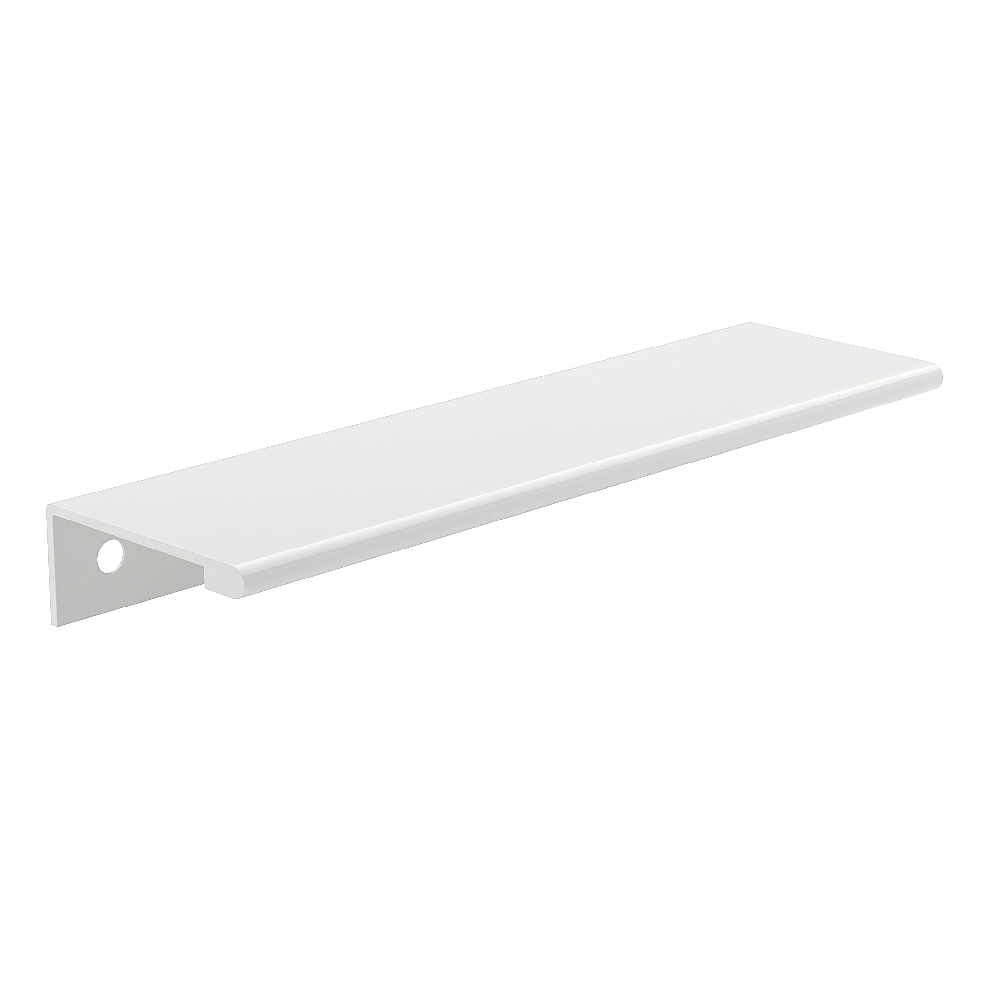 Richelieu BP989812830 Lincoln 5-1/16-in , 128mm Center to Center White Rectangular Edge