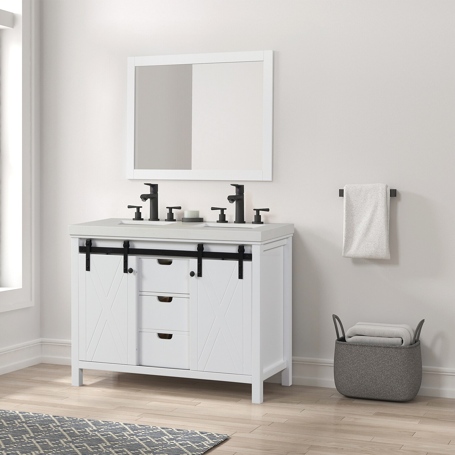 Eviva EVVN529-48WHW-DS Bath-Vanity-Combo - View #9