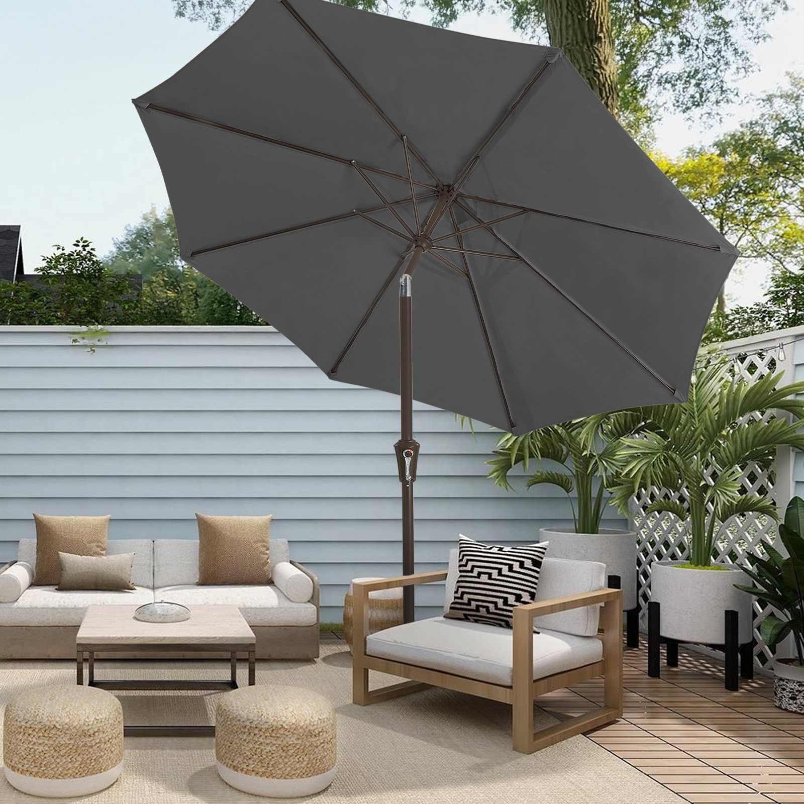 JEAREY JE-QTZZS-10FT-GR Umbrellas-2 - View #4