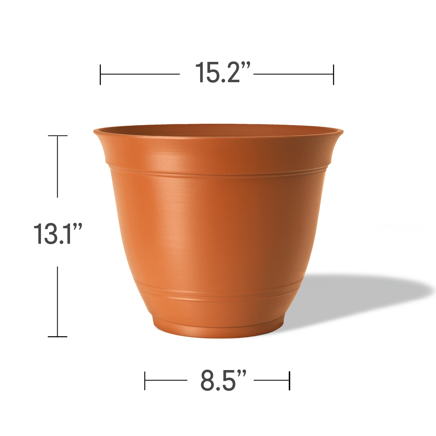 Style Selections DP2132F-CLAY Planter-Window-Box - View #3