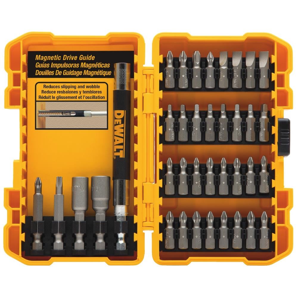 WellCut WC-SDB37 Screwdriver Bits Set for Impact Drivers with 37 Pieces 