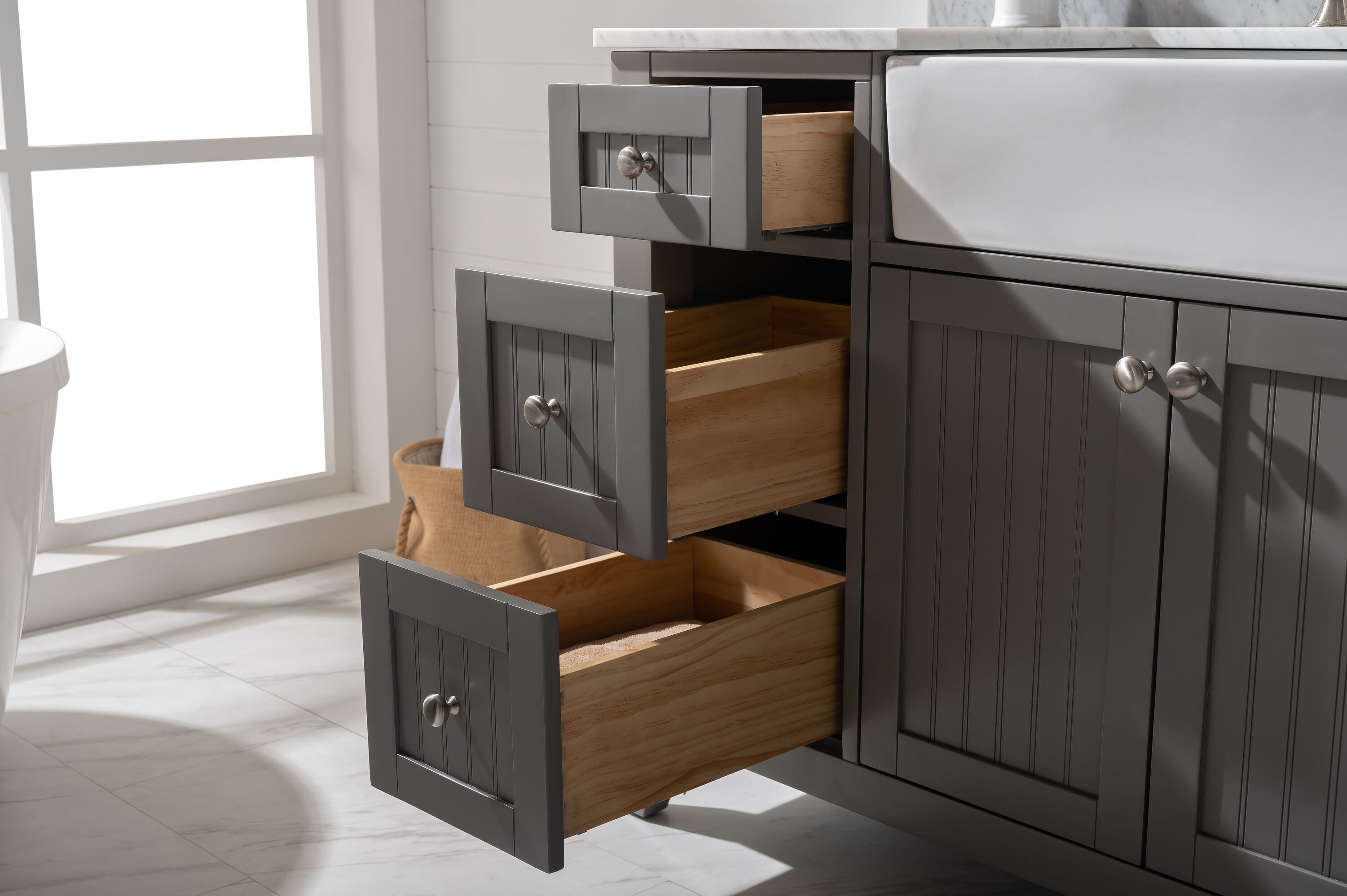Design Element BK-54-GY Bath-Vanity-Combo - View #10