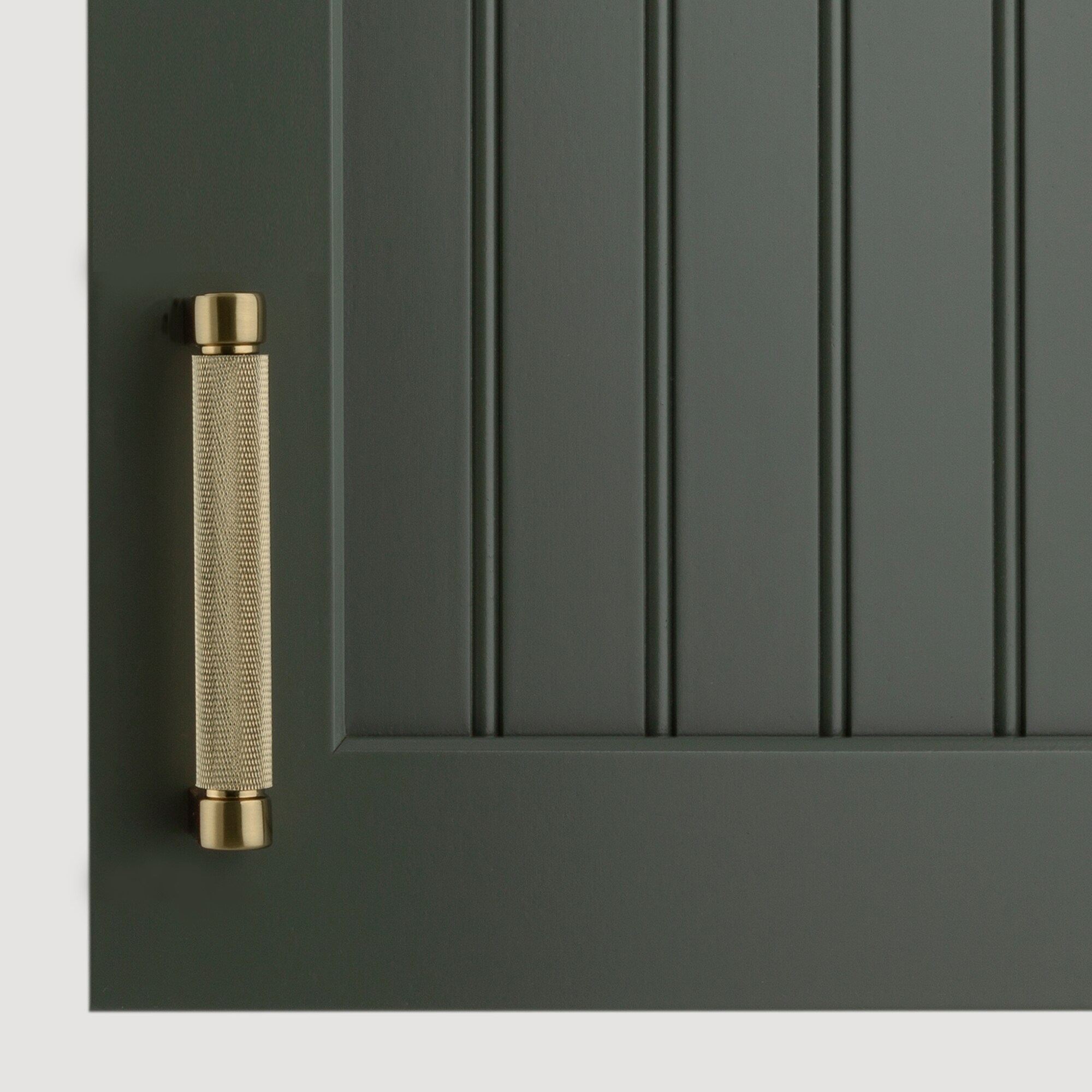 Kent Satin Brass 4" Knurled Bar Pull Multipack