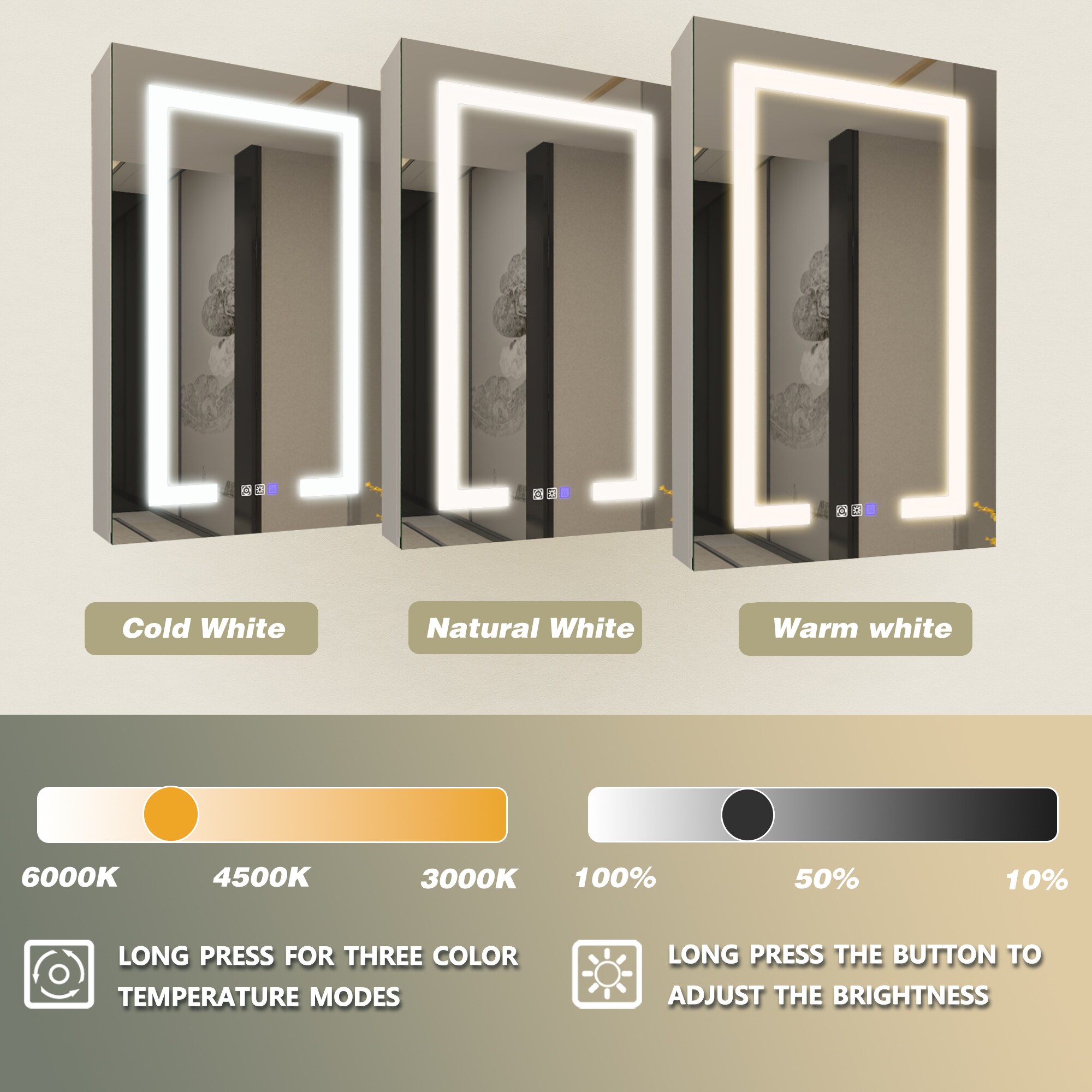 ExBrite EBMC2026V3RB Bathroom-Medicine-Cabinets - View #6