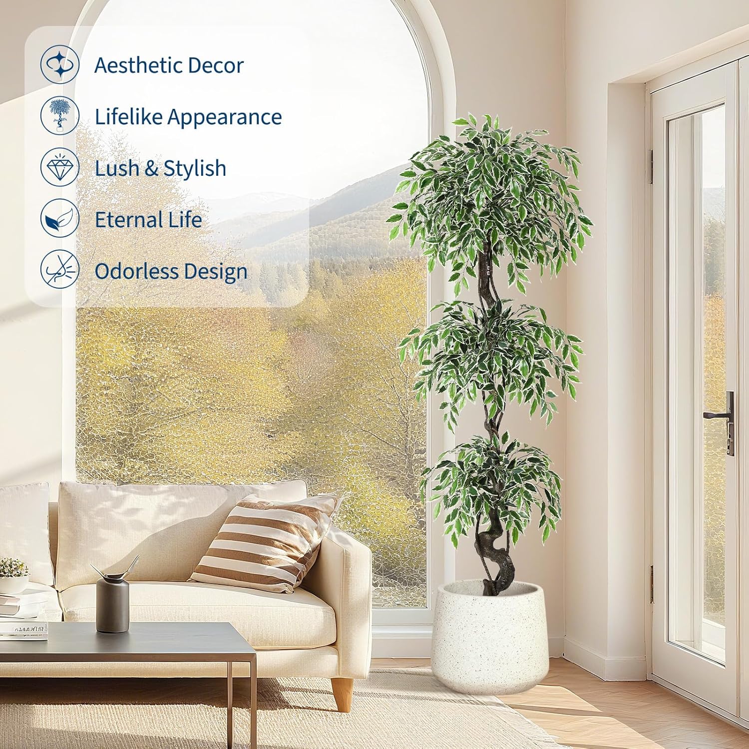 Qeetex LHF-GN-QWP89085 Artificial-Plants-Trees - View #4