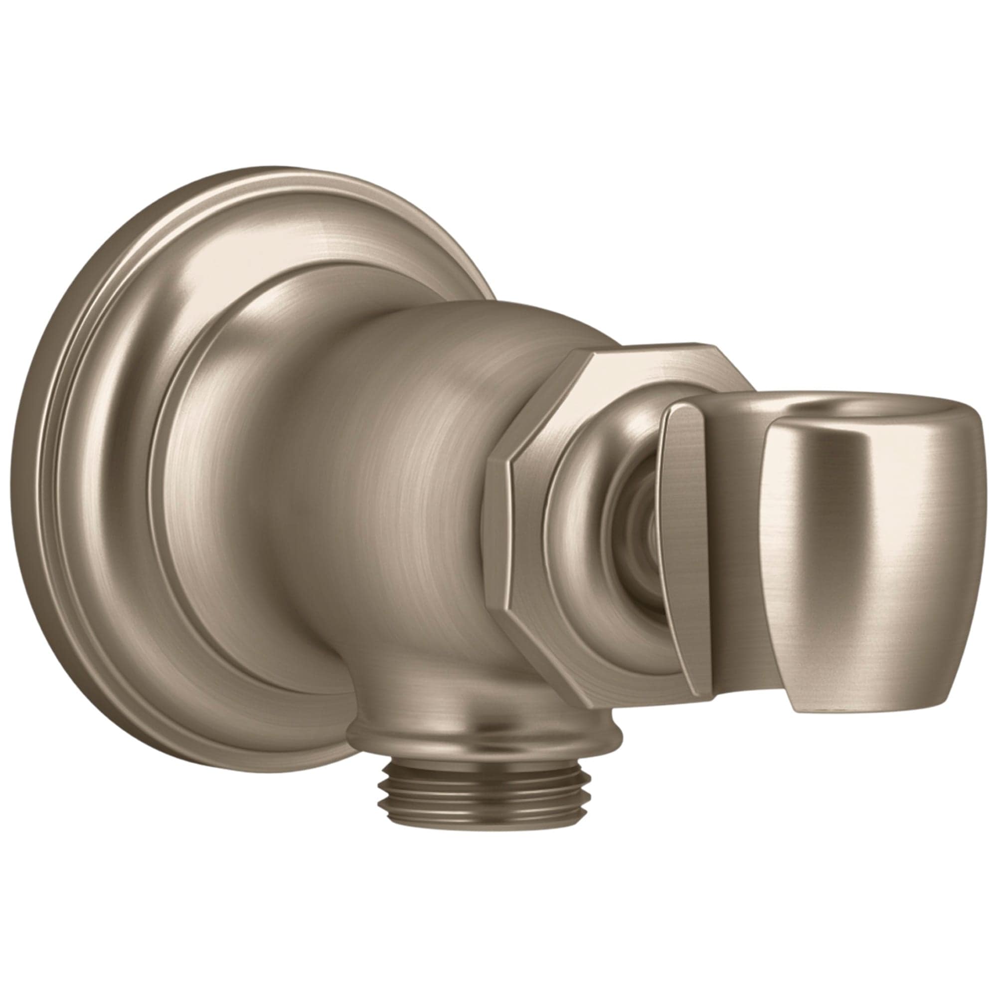 KOHLER 72797-BV Artifacts Vibrant Brushed Bronze 4.25-in Universal Shower Hand shower holder