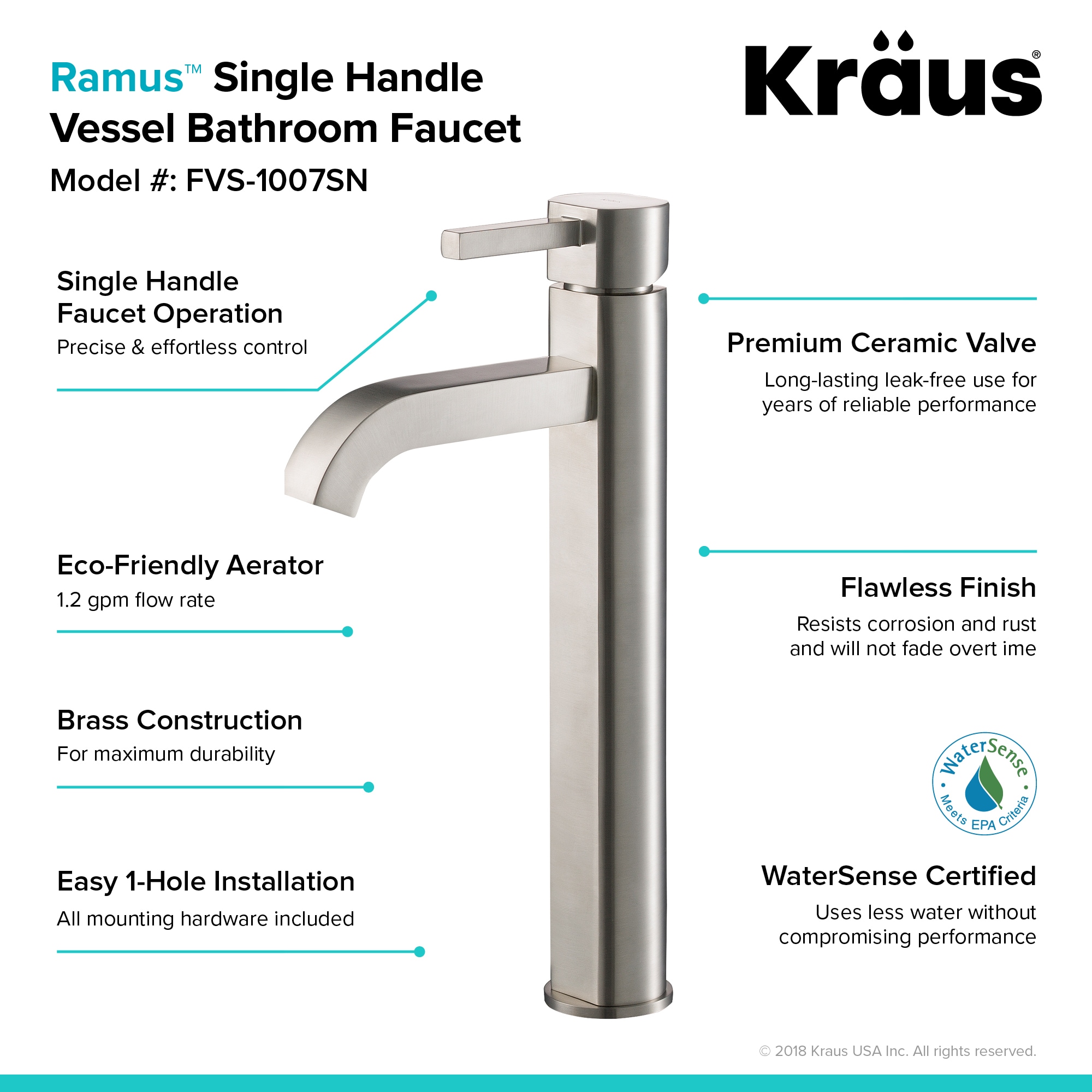 Kraus C-KCV-121-1007SN Bath-Sink - View #11