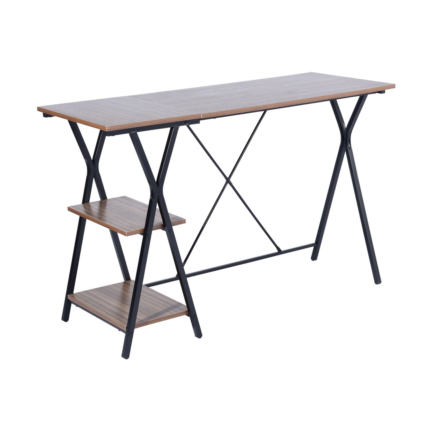  OR-30009-GP Desks 47.2-in Brown Modern/Contemporary Computer Desk