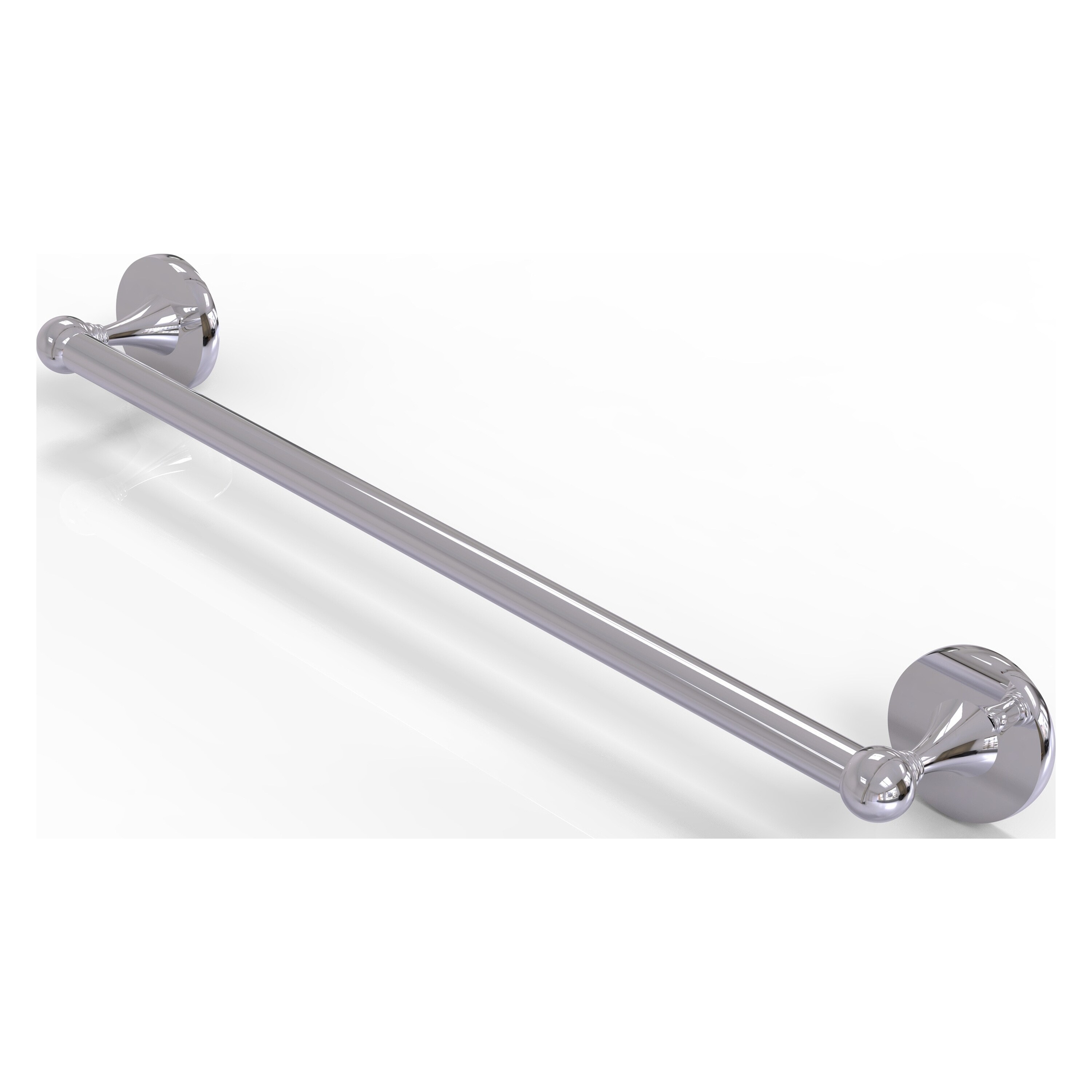 Allied Brass SL-41-24-PC Shadwell 24-in Polished Chrome Wall mount Single Towel Bar