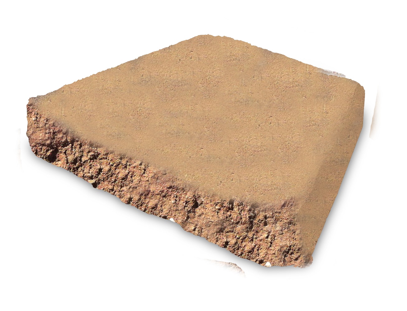  LR300.TC 2.5-in H x 11.5-in L x 7-in D Terra-cotta Concrete Retaining Wall Cap