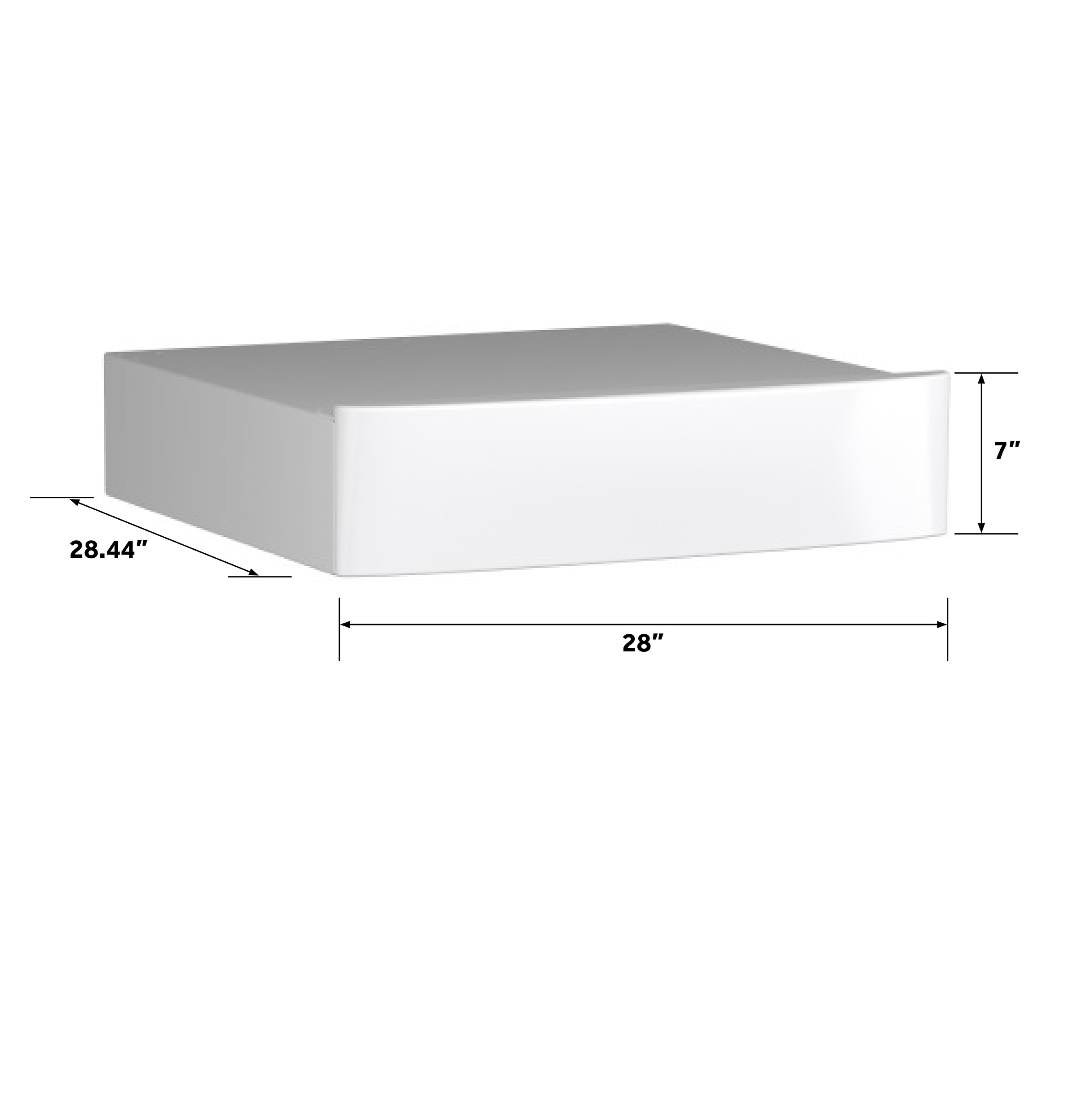 GE GFR0728SNWW Laundry-Pedestals - View #8