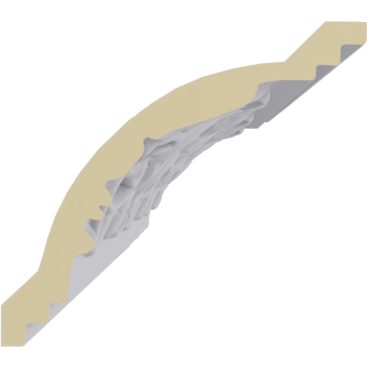 Ekena Millwork MLD03X04X05RO-CASE-2 Crown-Moulding - View #2
