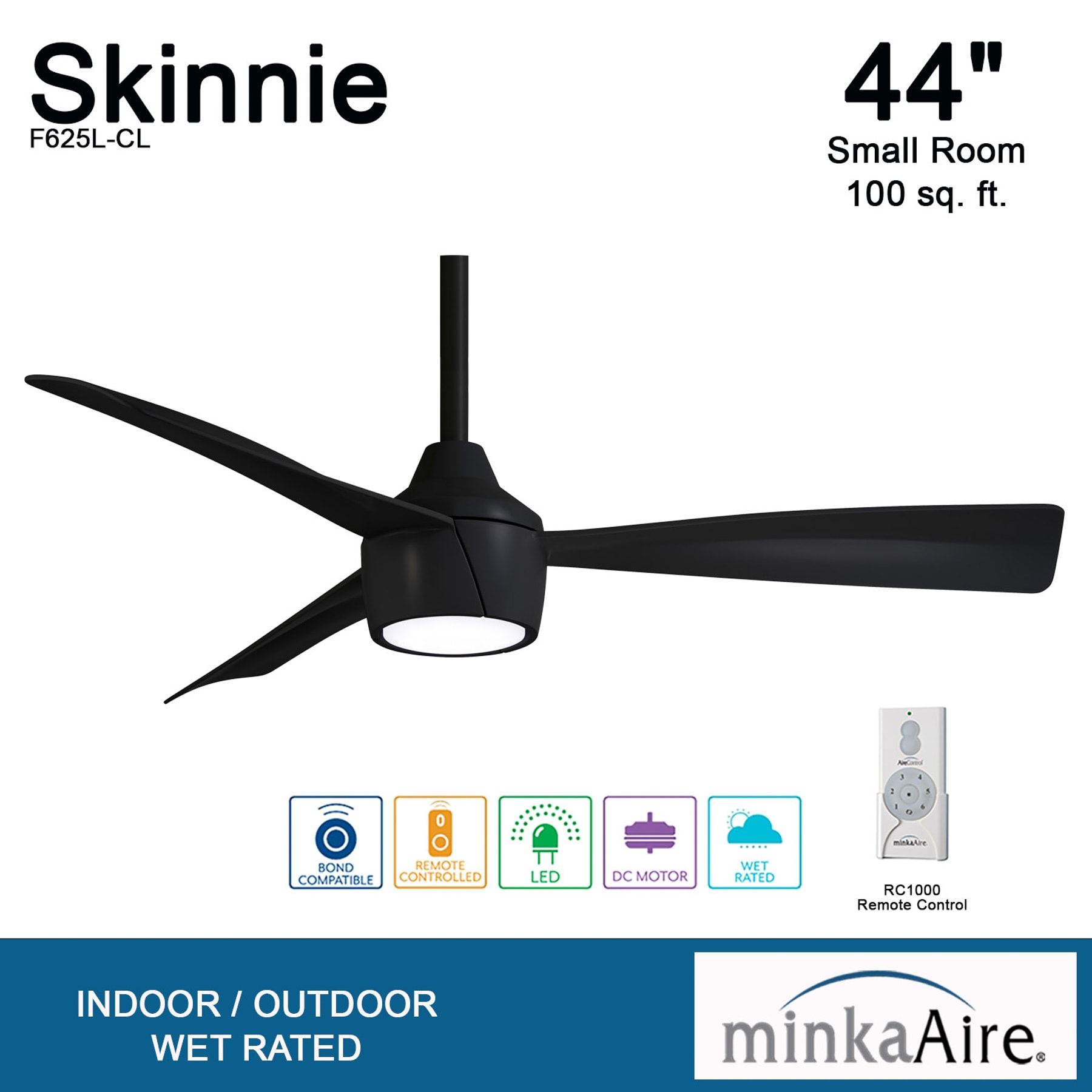 Minka Aire F625L-CL Ceiling-Fans - View #4